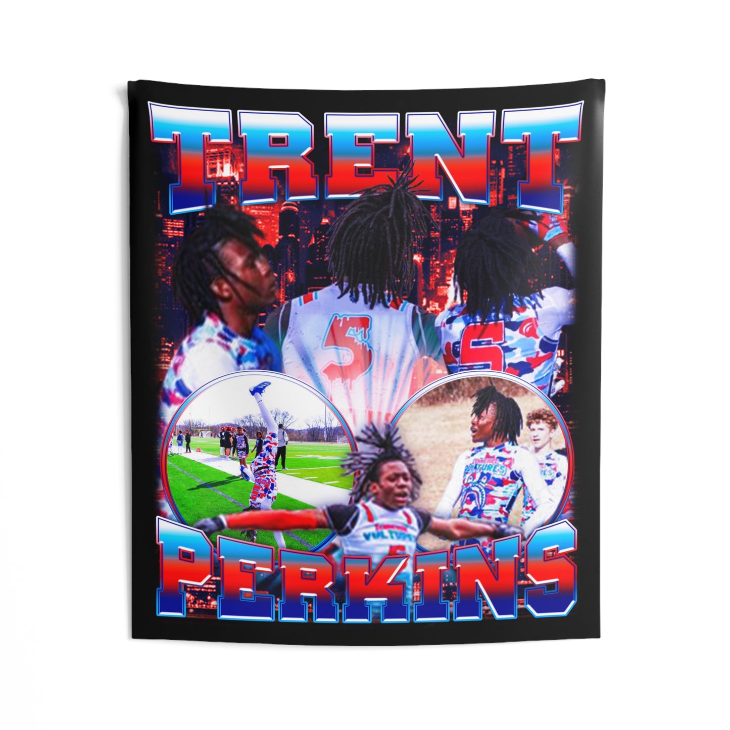 Trent Perkins Tapestry 50” x 60”