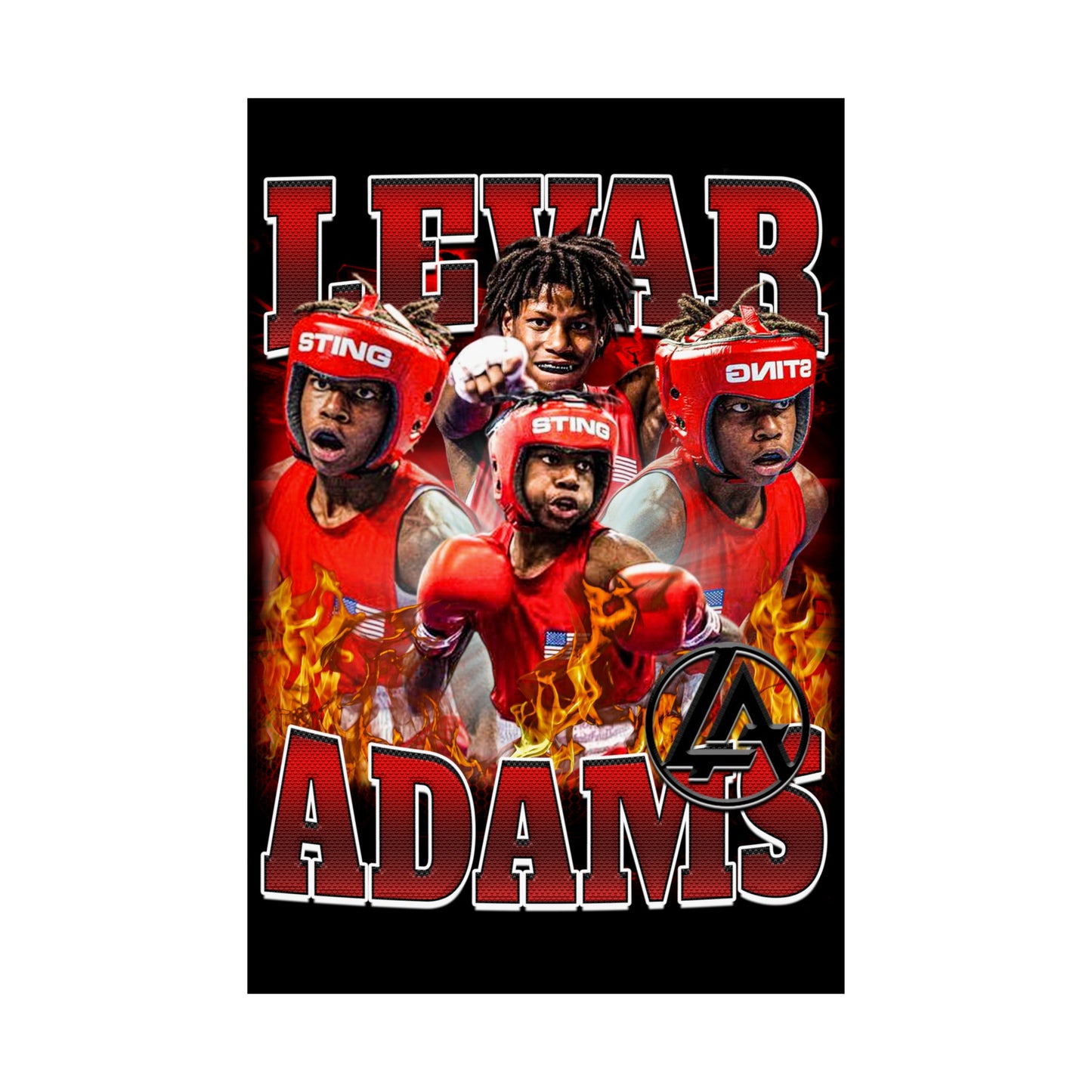 Levar Admas Poster 24" x 36"