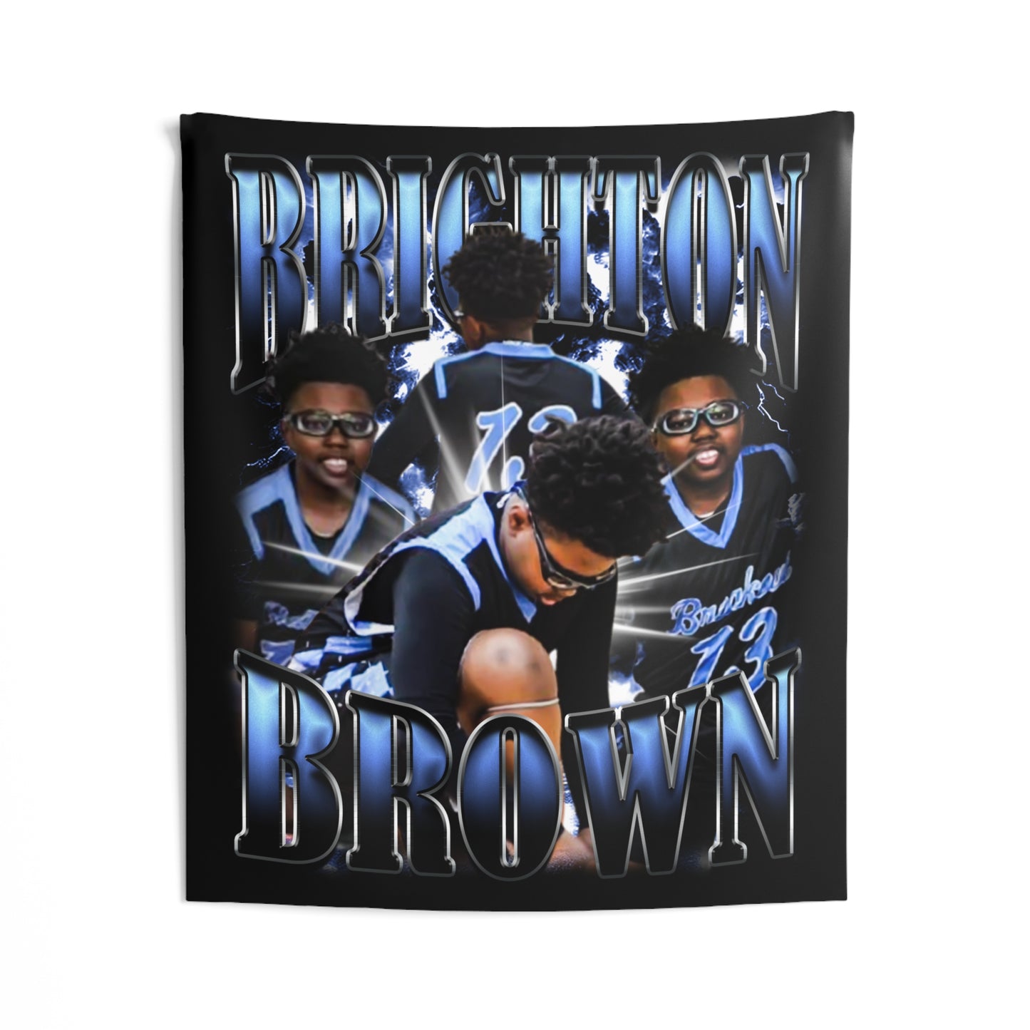 Brighton Brown Tapestry 50” x 60”