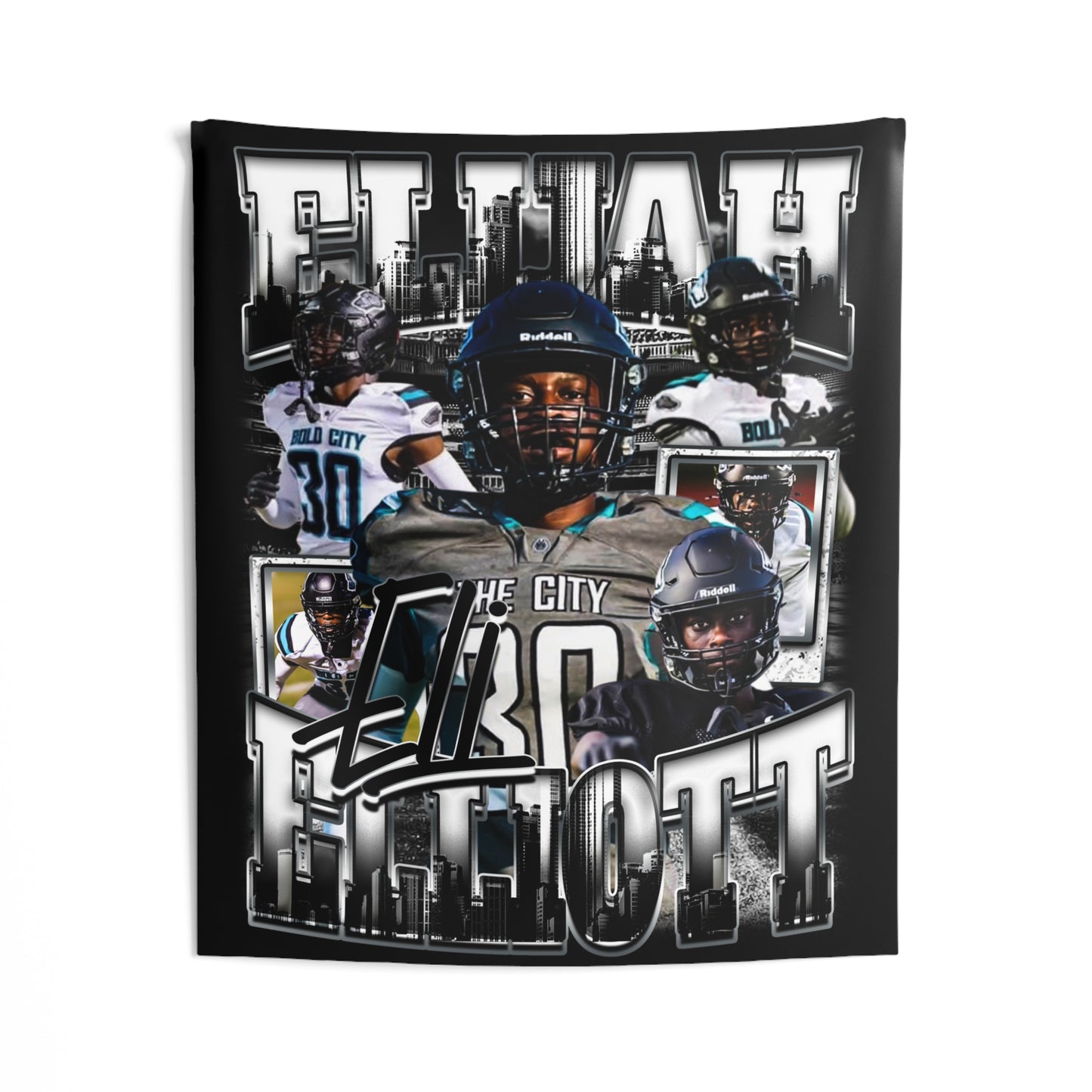 Elijah Elliott Tapestry 50” x 60”