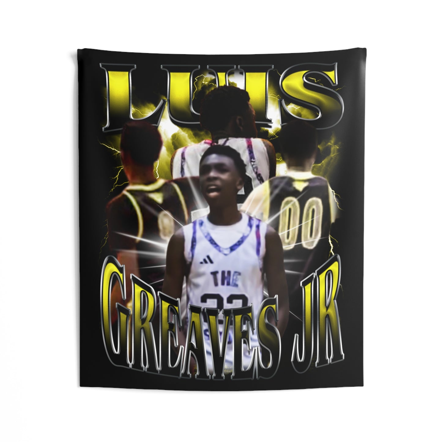Luis Greaves Jr Tapestry 50” x 60”