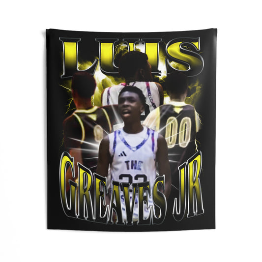 Luis Greaves Jr Tapestry 50” x 60”
