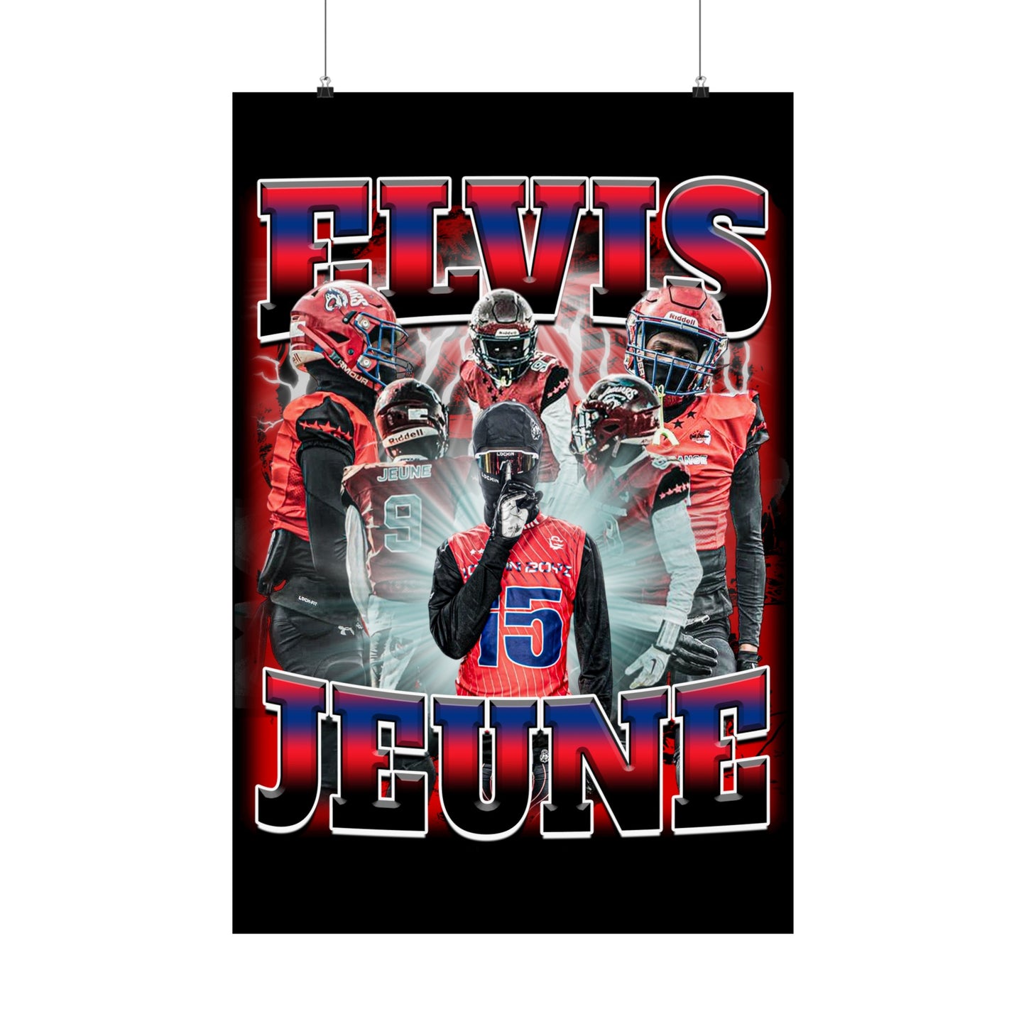 Elvis Jeune Poster 24" x 36"