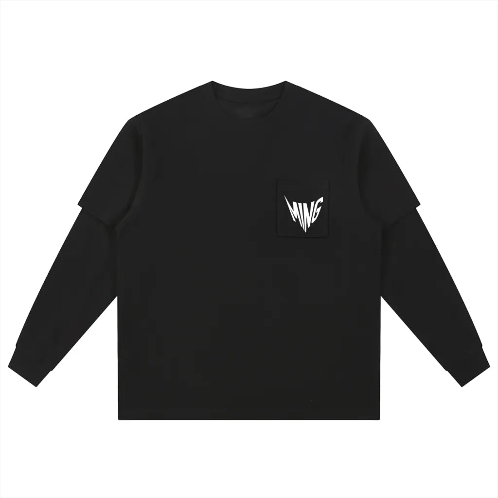 Mia Cheatham Layered Long Sleeve Oversized Tee