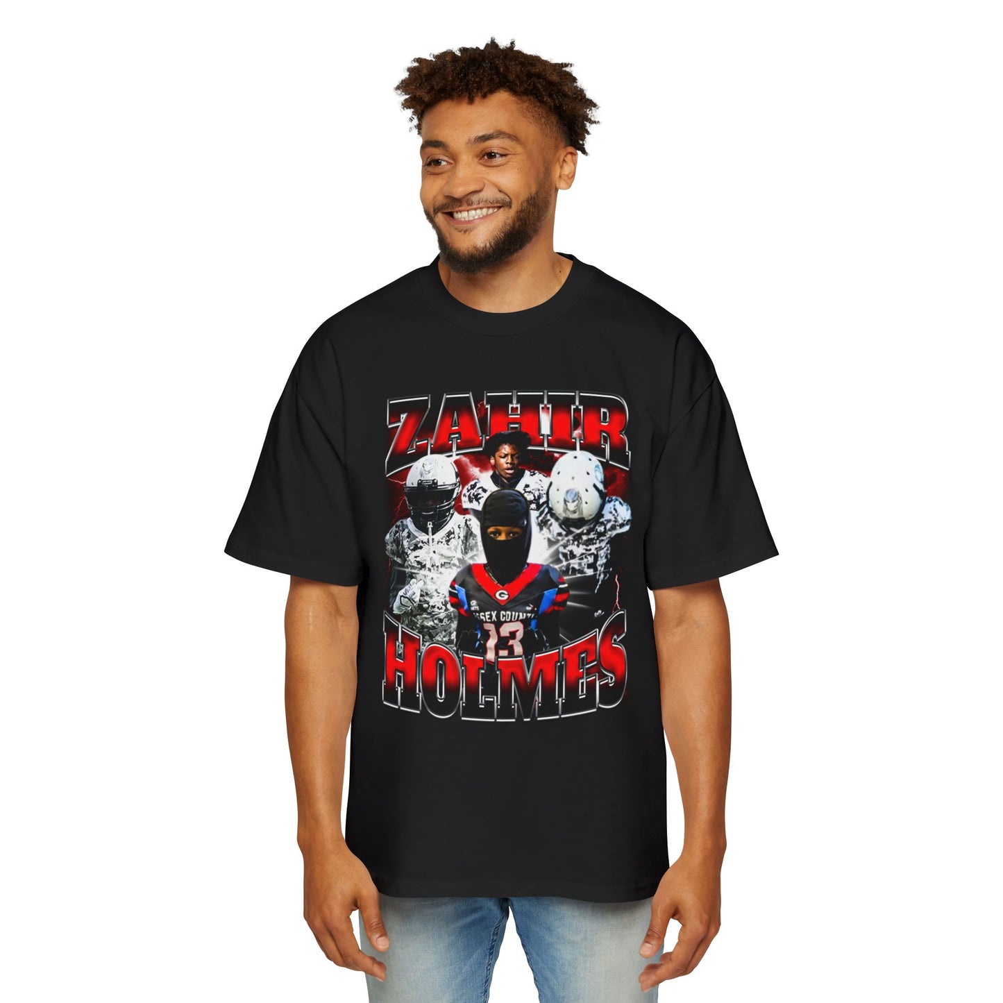 Zahir Holmes Oversized Retro Tee