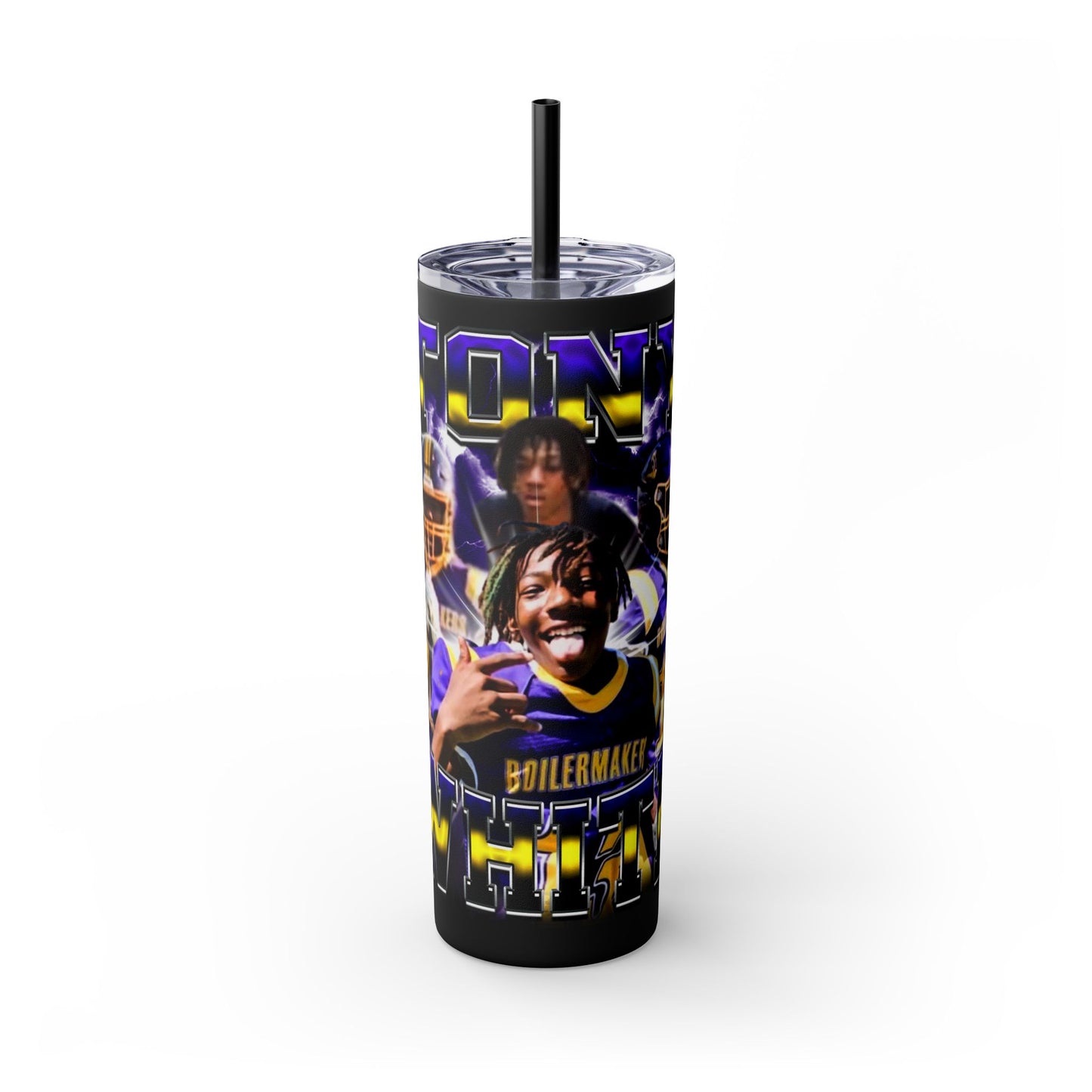 Tony White Stainless Steal Tumbler