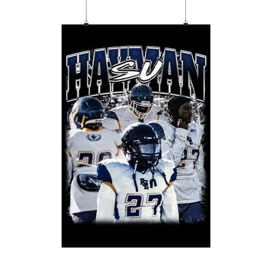 Su Hayman Poster 24" x 36"