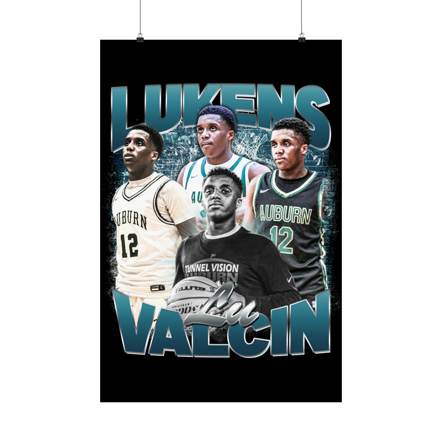 Lukens Valcin Poster