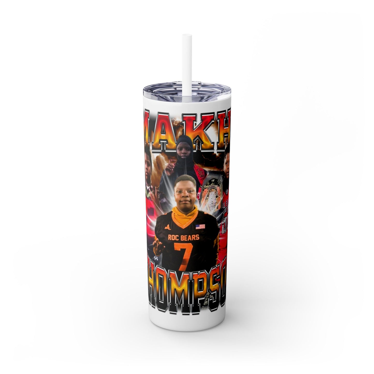 Makhi Thompson Stainless Steal Tumbler