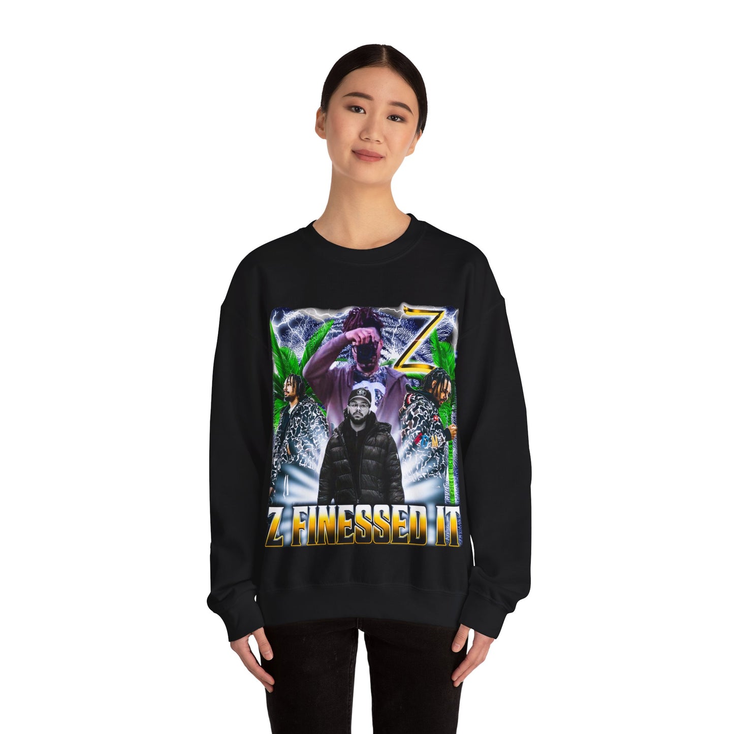 Z Finessed It Crewneck Sweatshirt