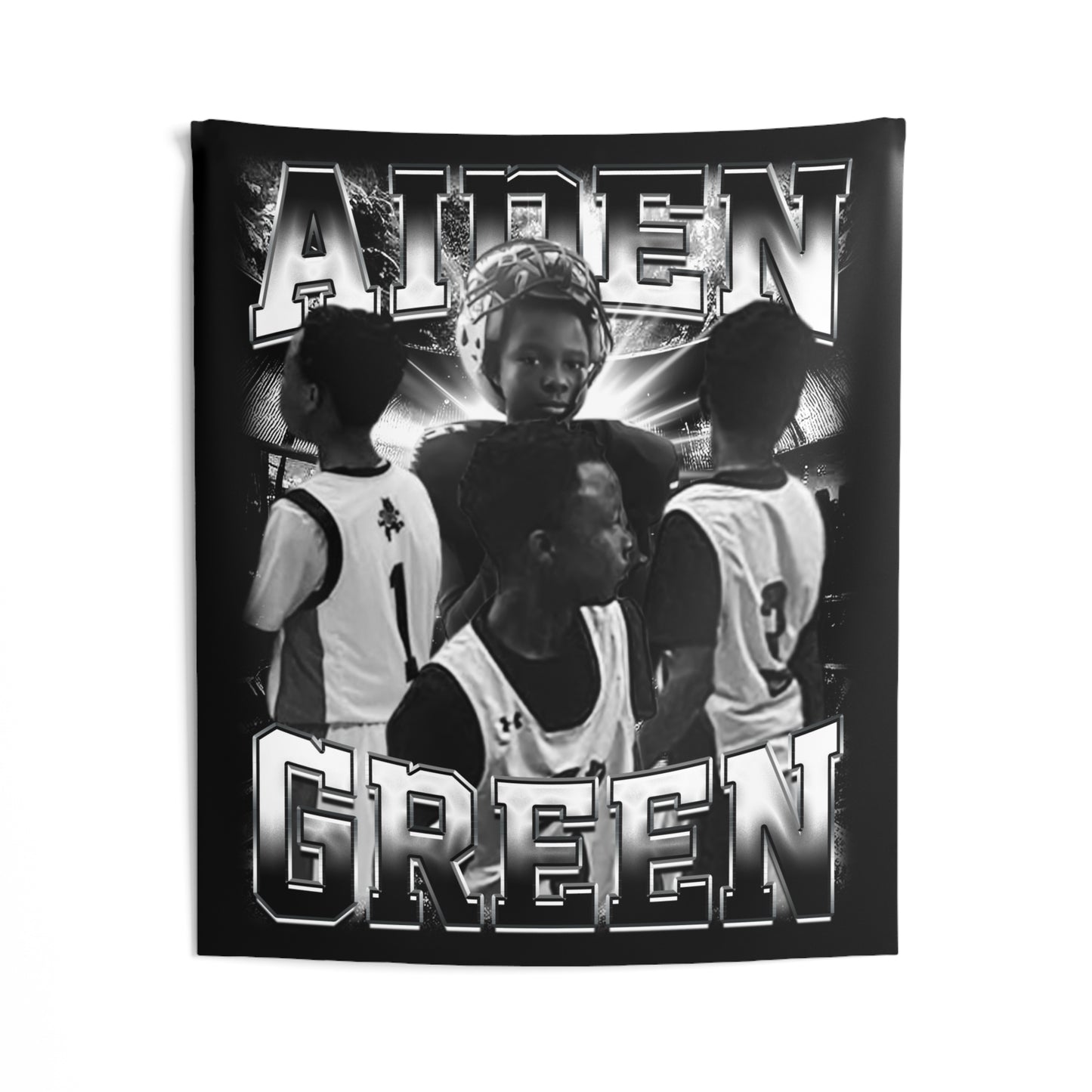 Aiden Green Tapestry 50” x 60”
