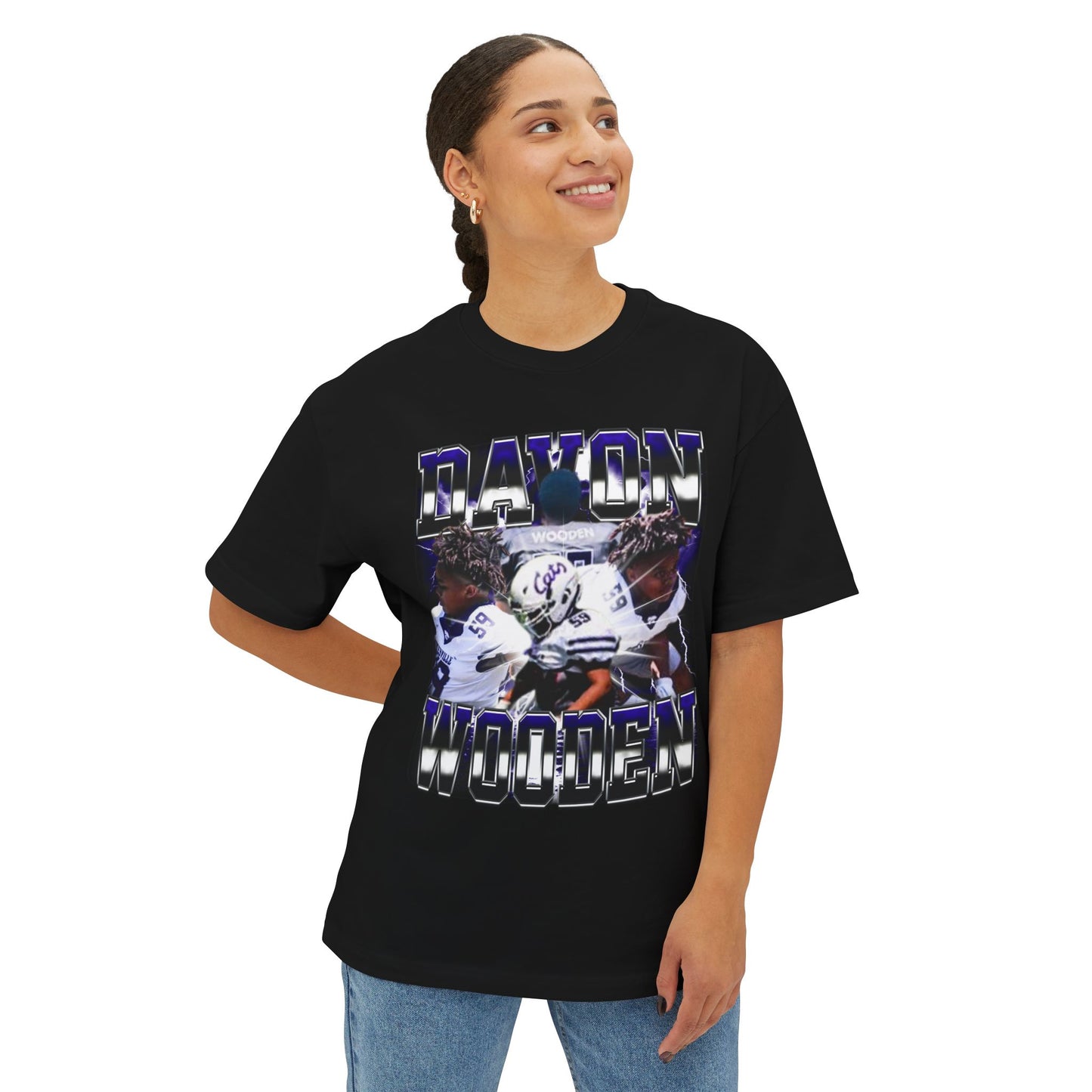 Davon Wooden Oversized Tee