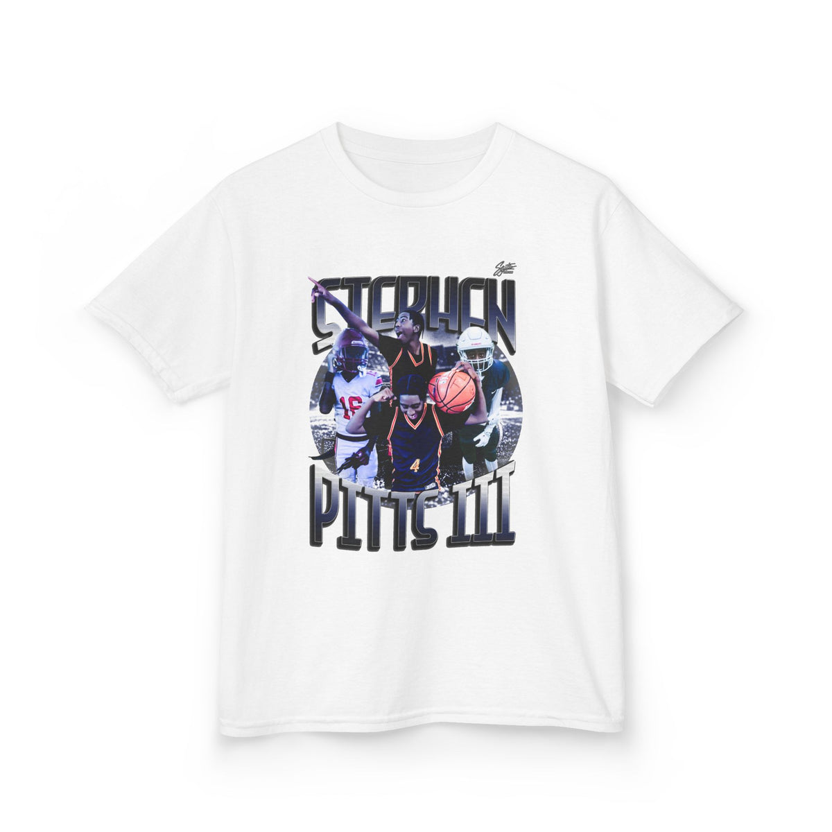 Stephen Pitts lll Youth Heavy Cotton Tee
