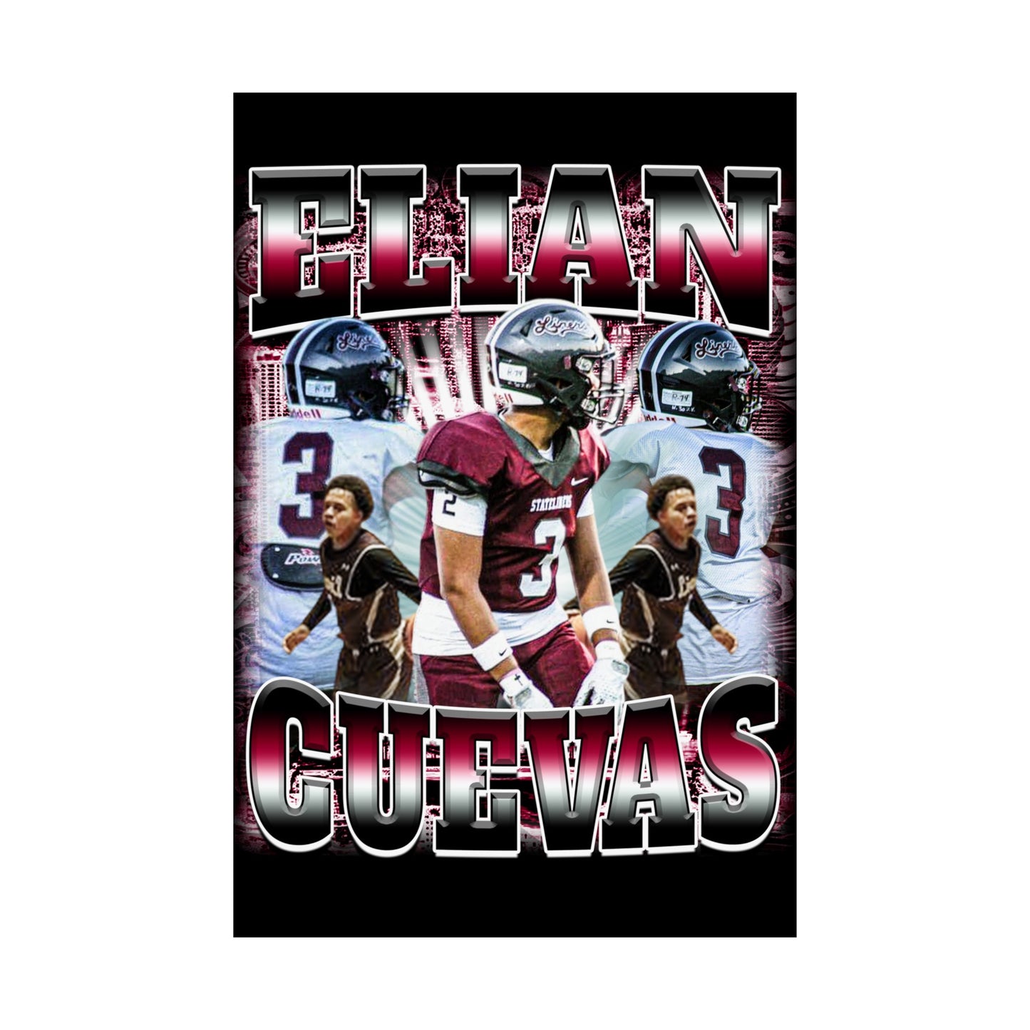 Elian Cuevas Poster 24" x 36"