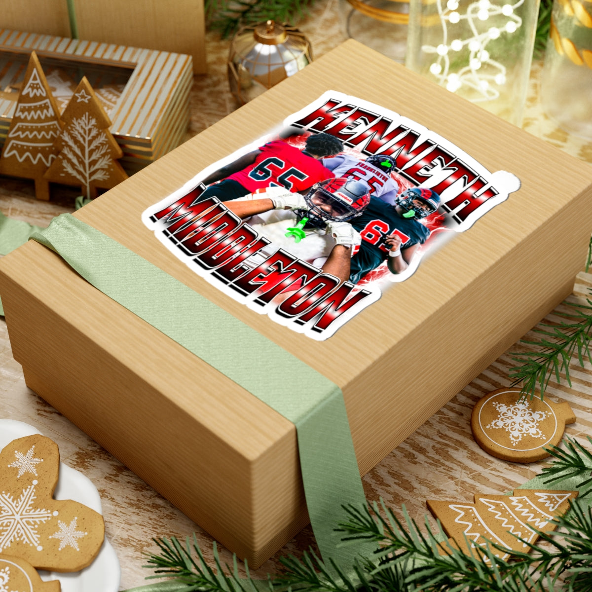 Kenneth Middleton  Kiss-Cut Stickers