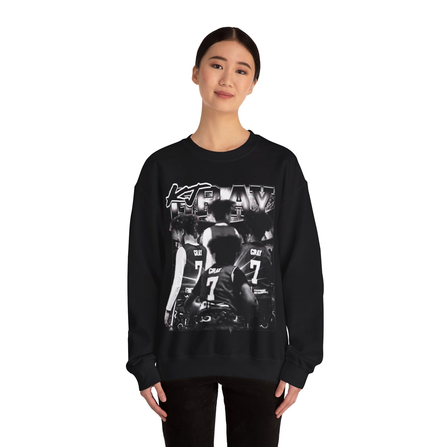 Kj Gray Crewneck Sweatshirt
