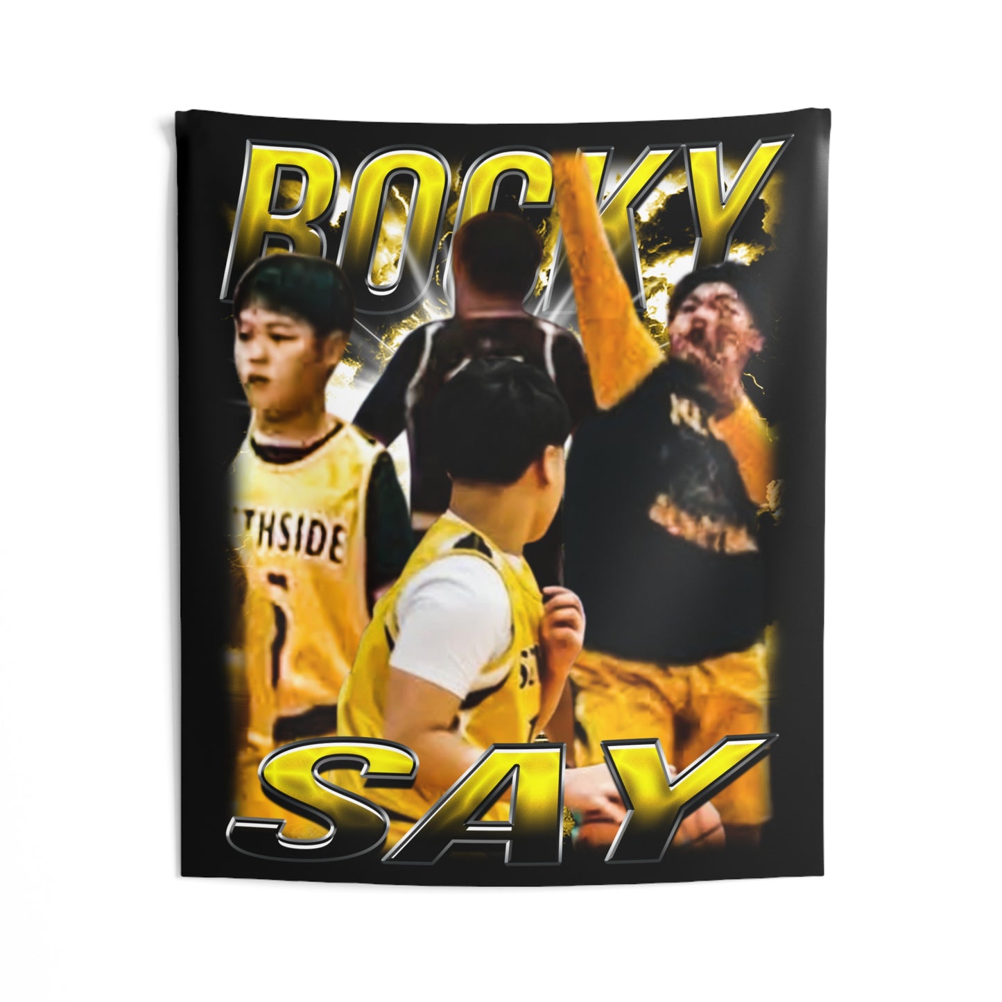 Rocky Say Tapestry 50” x 60”