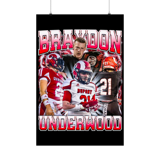 Braydon Underwood Poster 24" x 36"