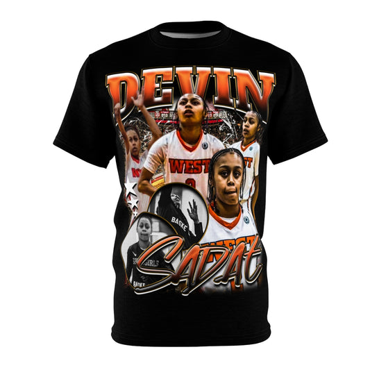 Devin Sadat Vintage Full Print Tee