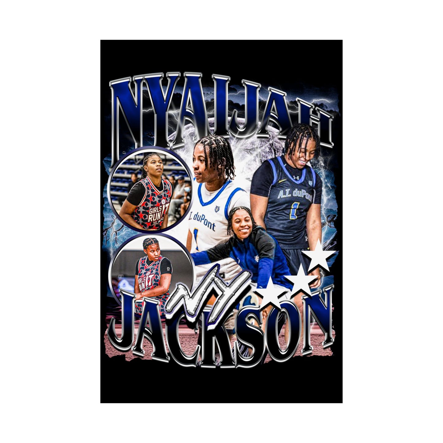 Nyaijah Jackson Poster 24" x 36"
