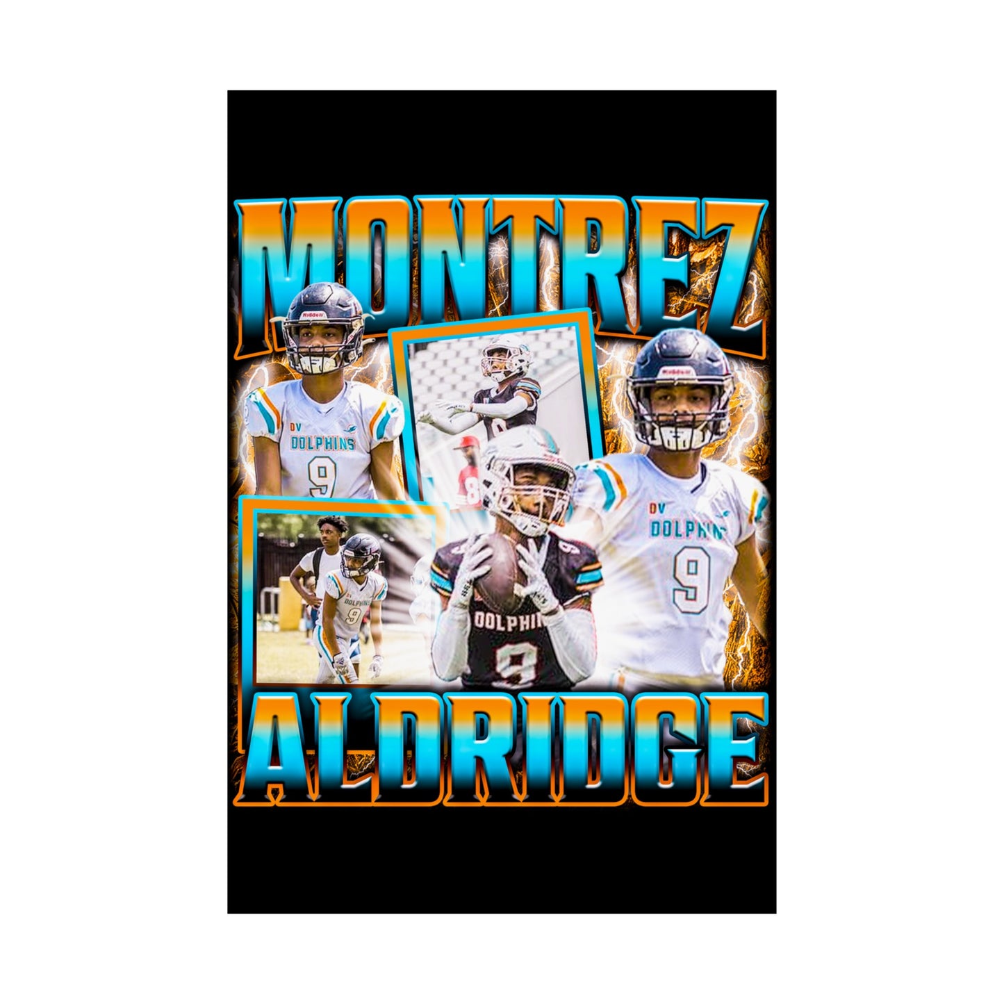 Montrez Aldridge Poster 24" x 36"