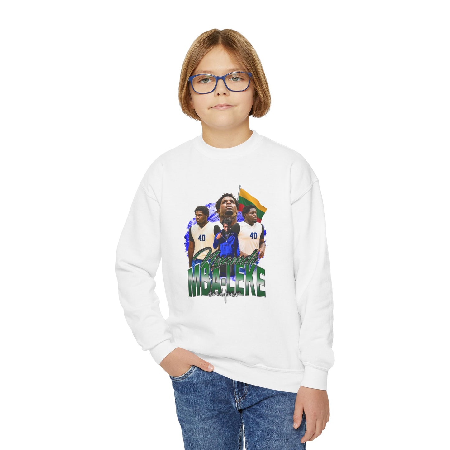 Nnamdi Mba-leke Youth Crewneck Sweatshirt