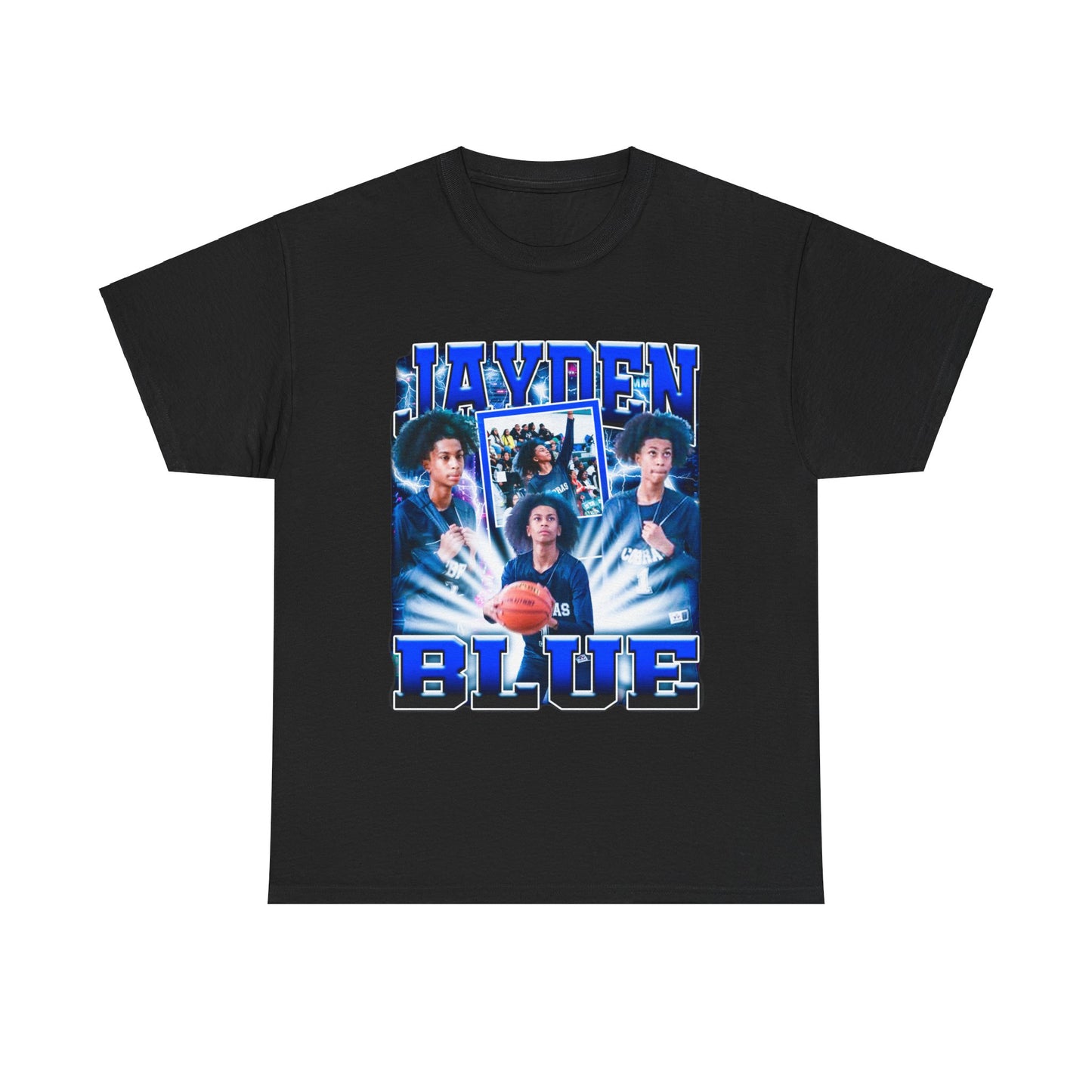 Jayden Blue Heavy Cotton Tee