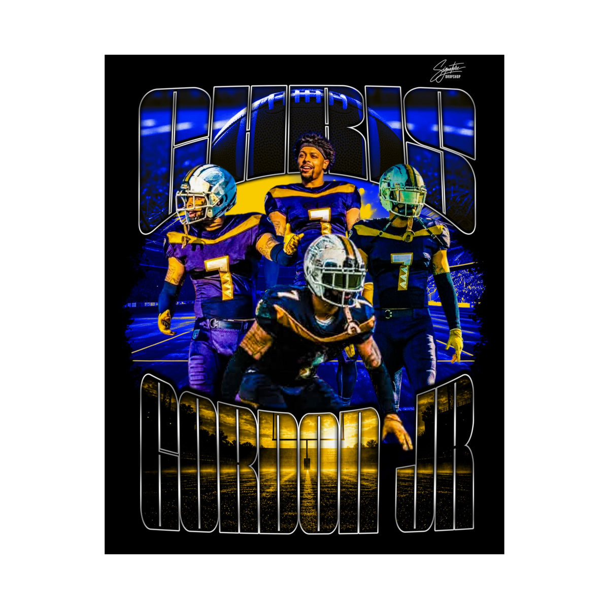 Chris Gordon Jr Poster