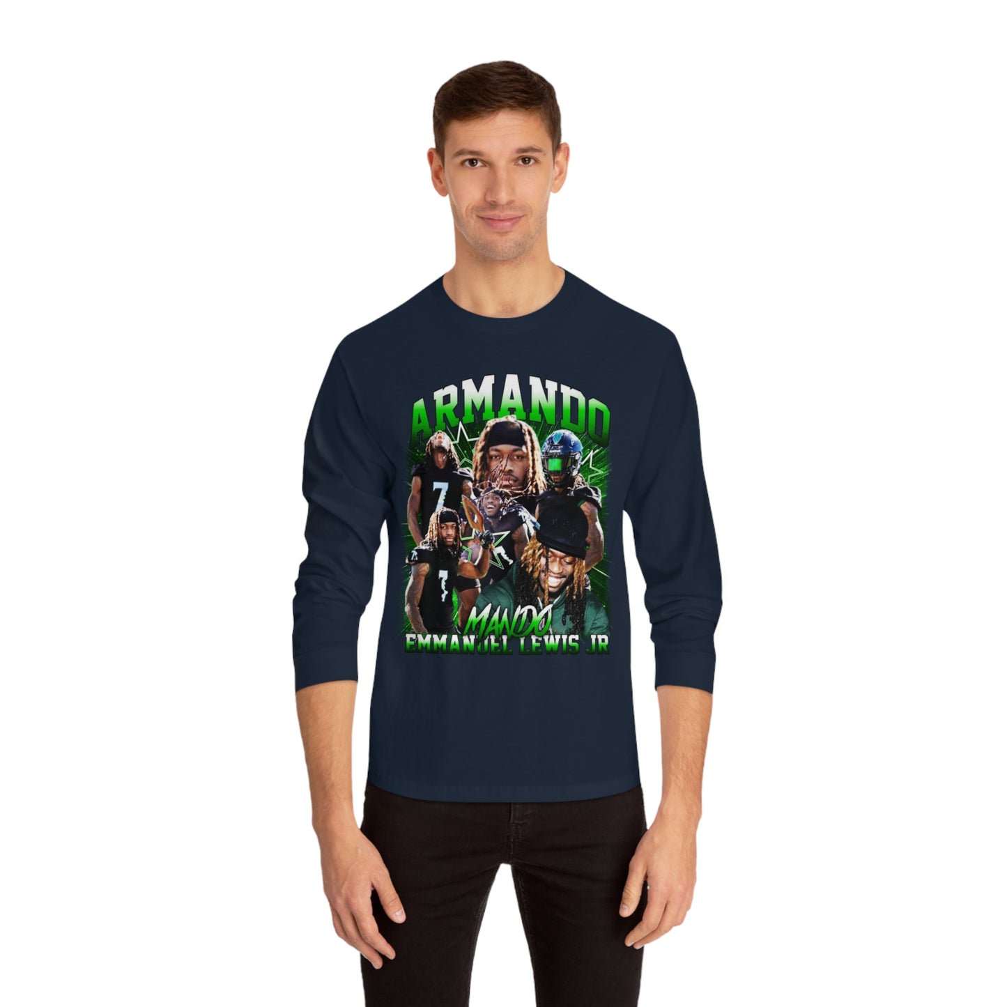 Armando Emmanuel Lewis Jr Classic Long Sleeve T-Shirt