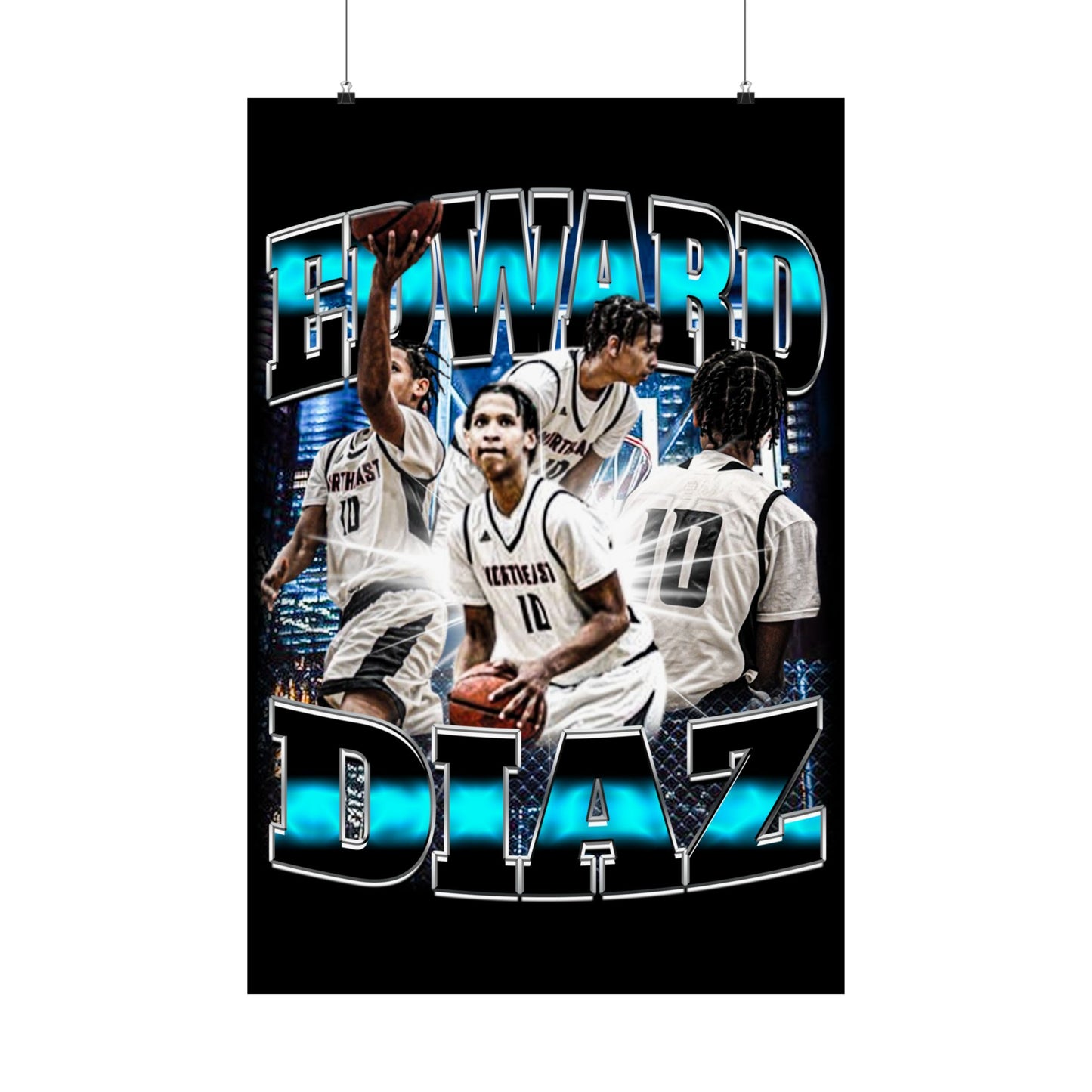 Edward Diaz Poster 24" x 36"