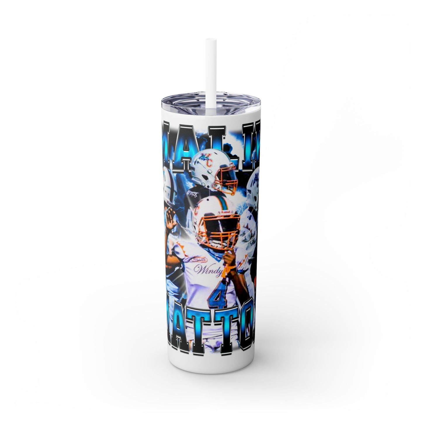 Malik Mattox Stainless Steal Tumbler
