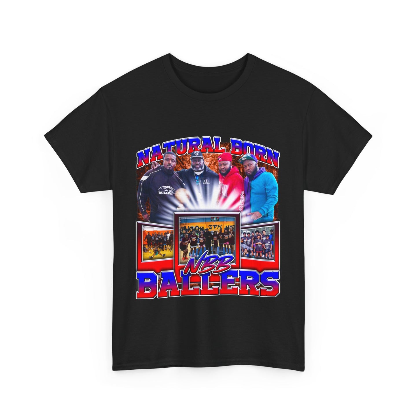 Natural Born Ballers Heavy Cotton Tee