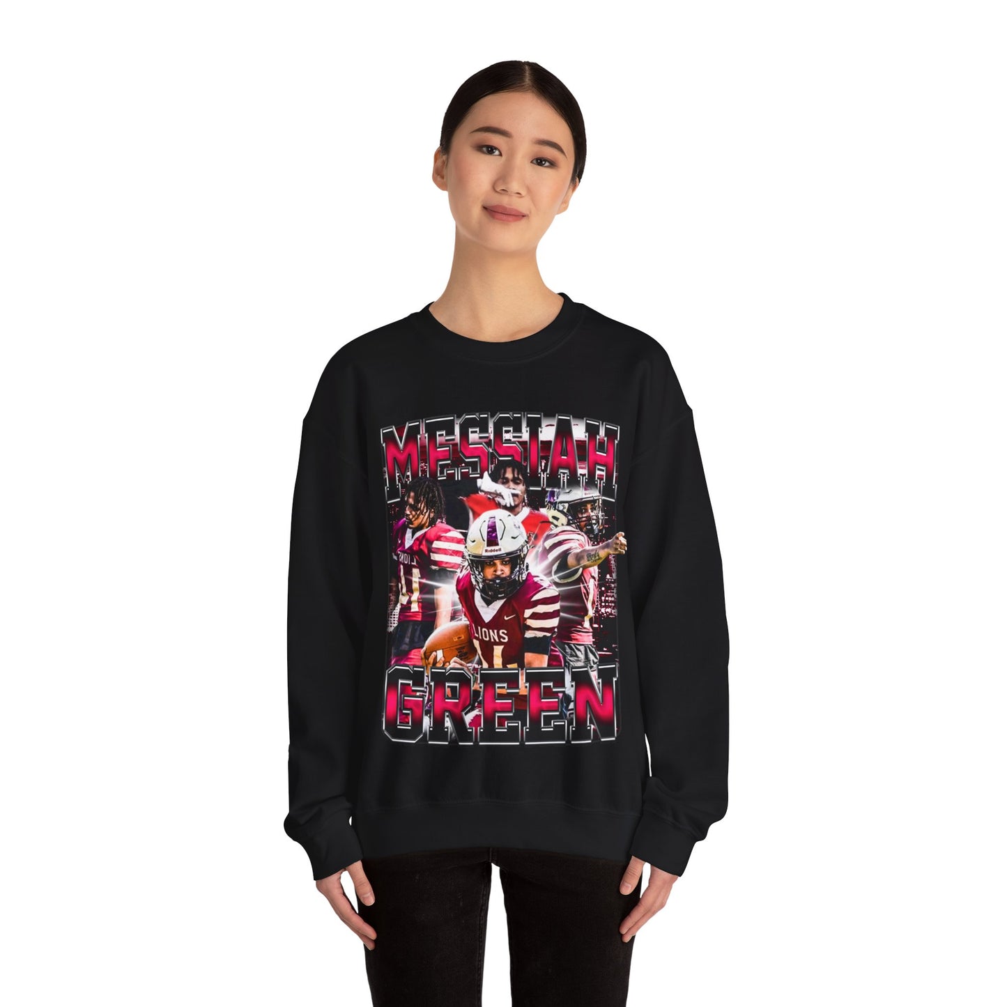 Messiah Green Crewneck Sweatshirt