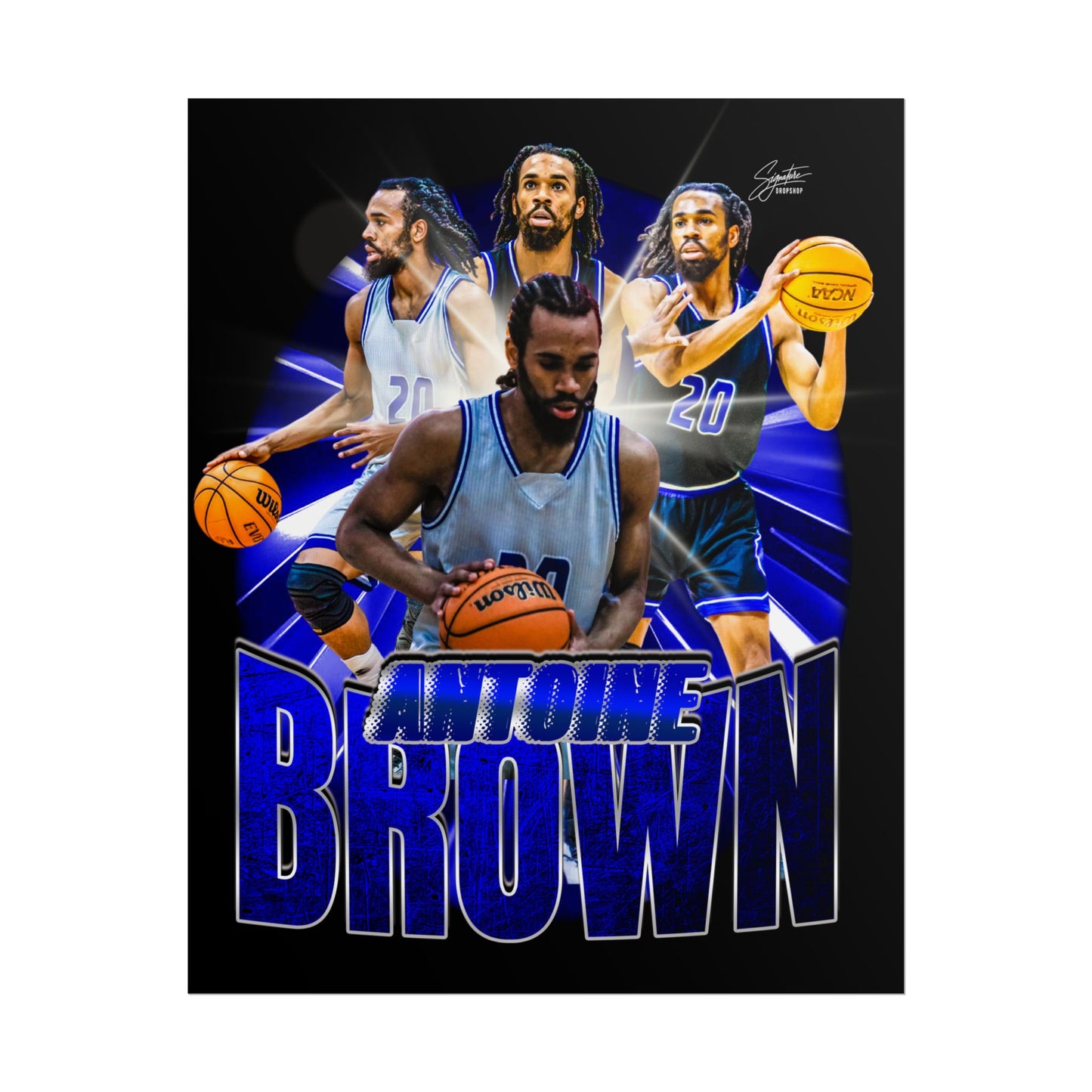 Antoine Brown Poster