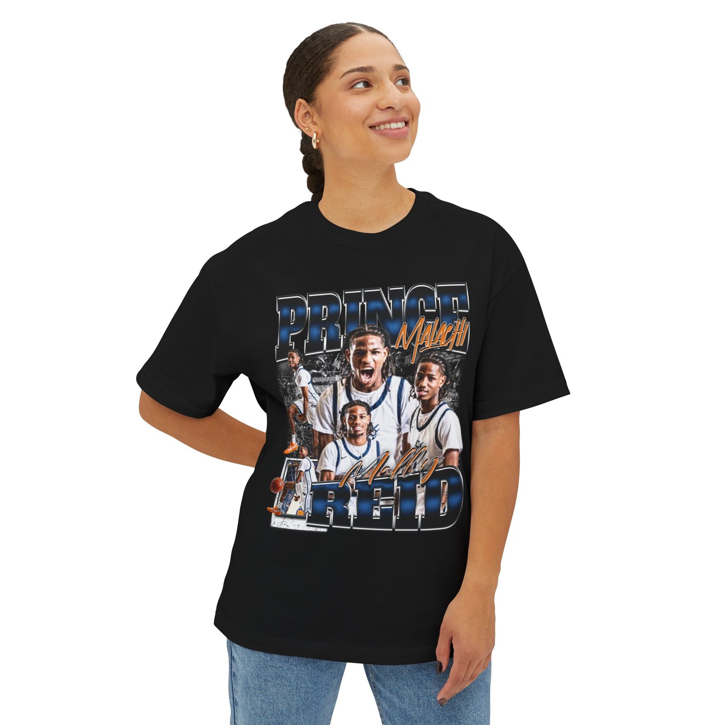 Prince-Malachi Reid Oversized Vintage Tee