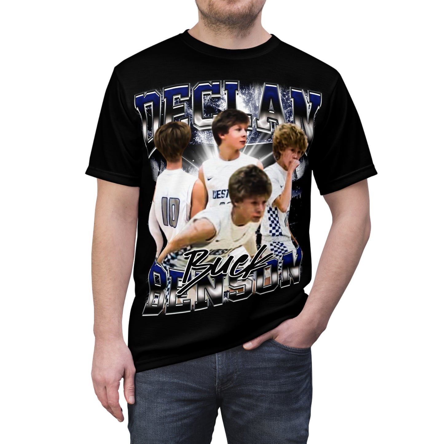 Declan Buck Benson Vintage Full Print Tee