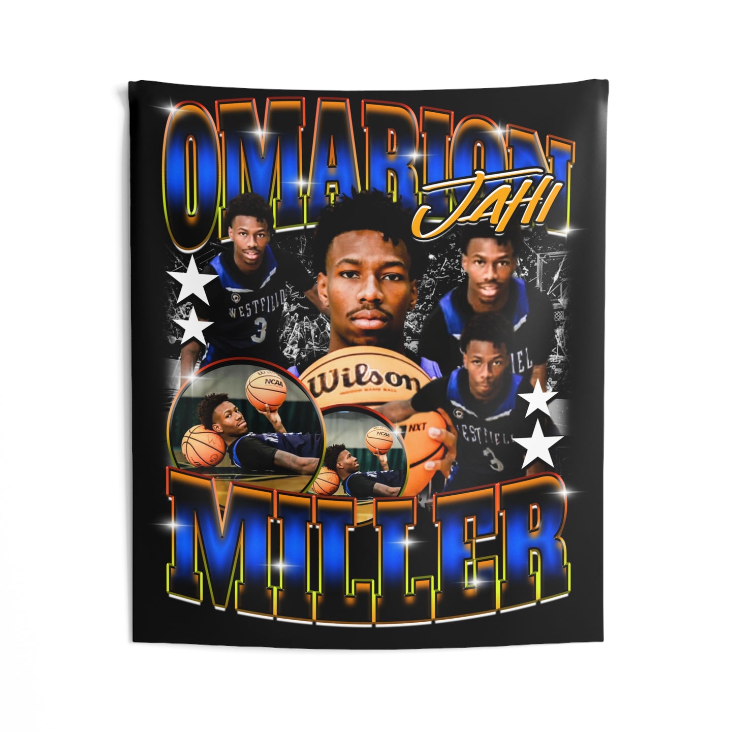 Omarion Jahi Miller Tapestry 50” x 60”