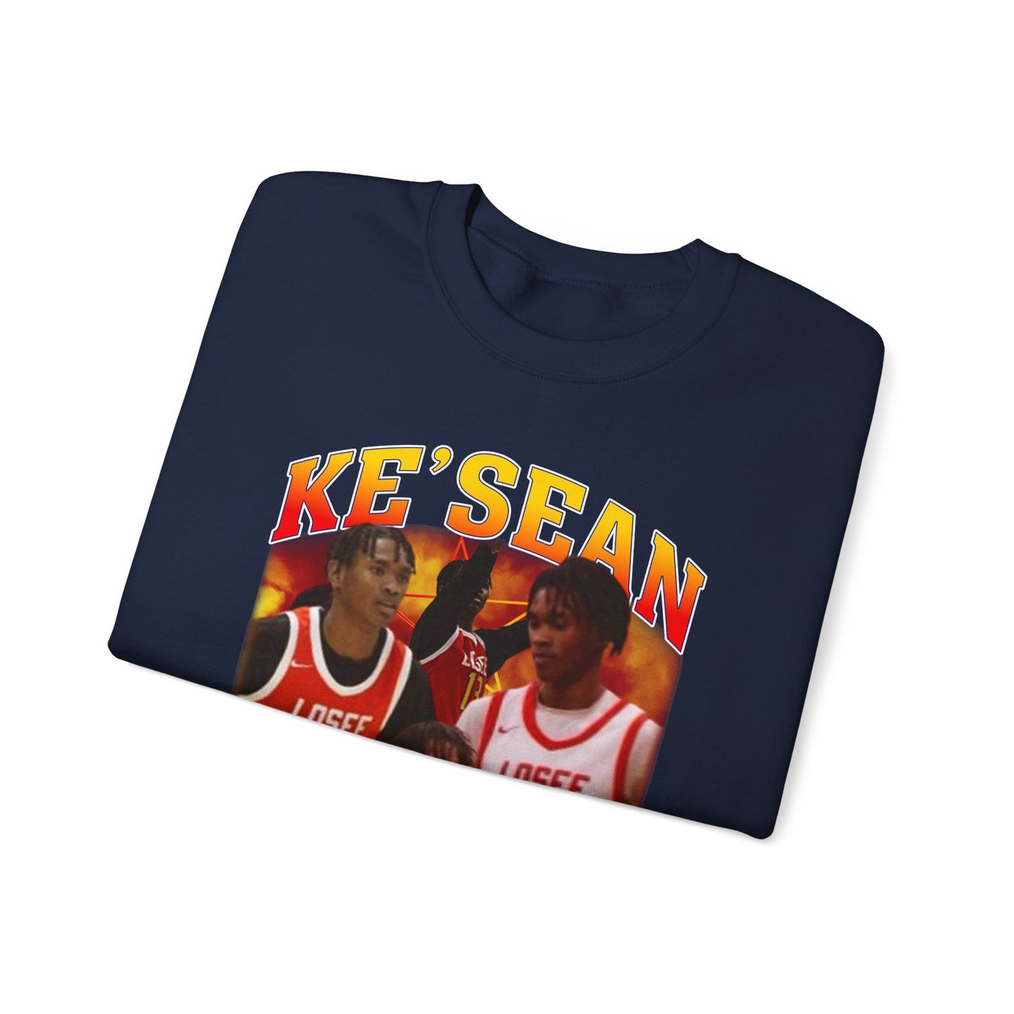 Ke'sean White Crewneck Sweatshirt