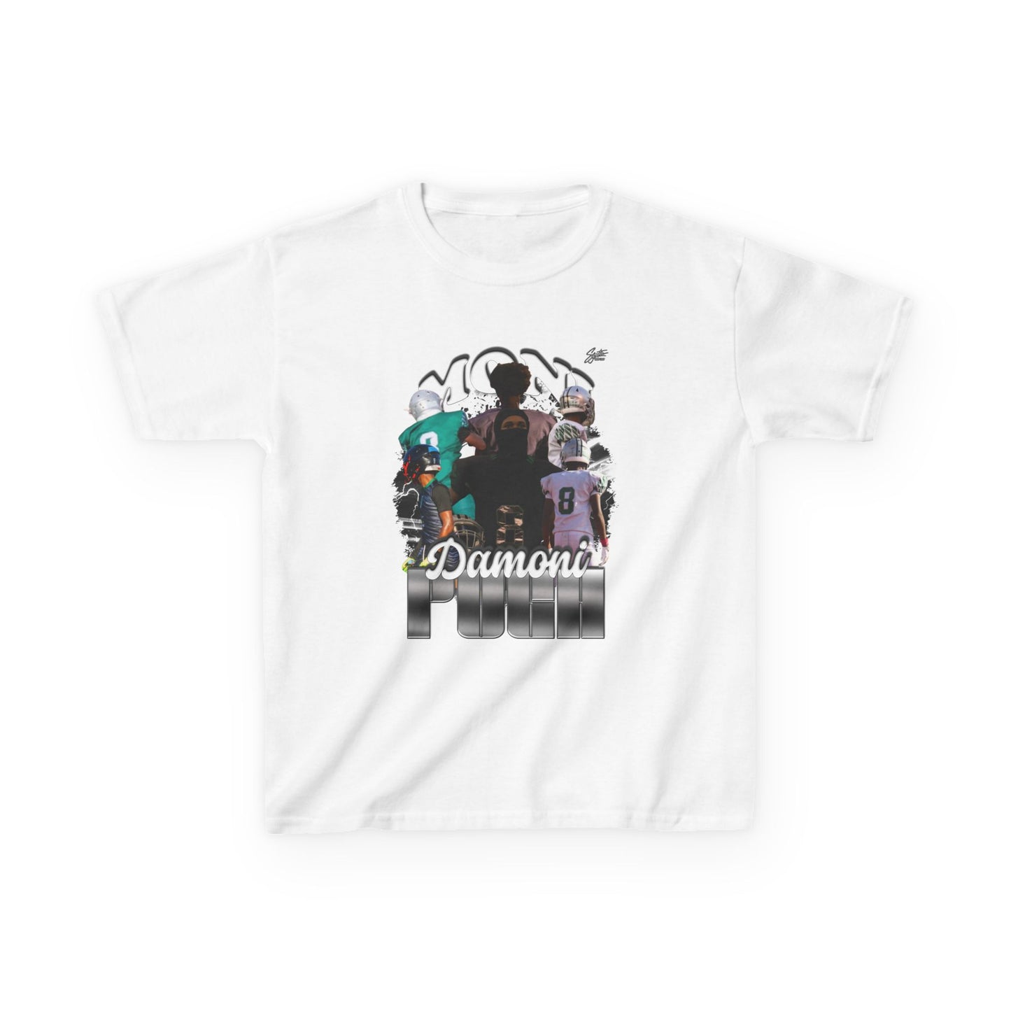 Damoni Pugh Youth Heavy Cotton Tee