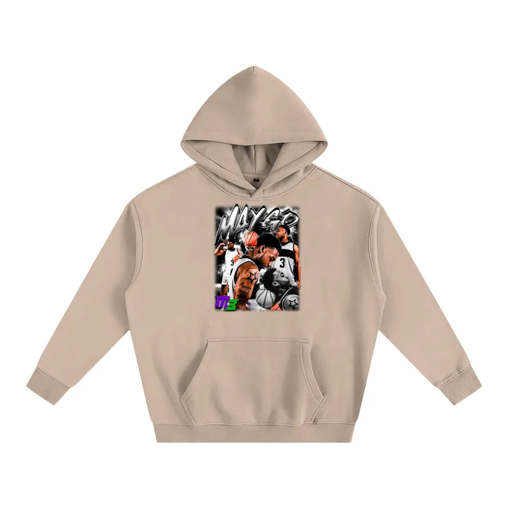 Romelle Bell Oversize Fleeced Hoodie