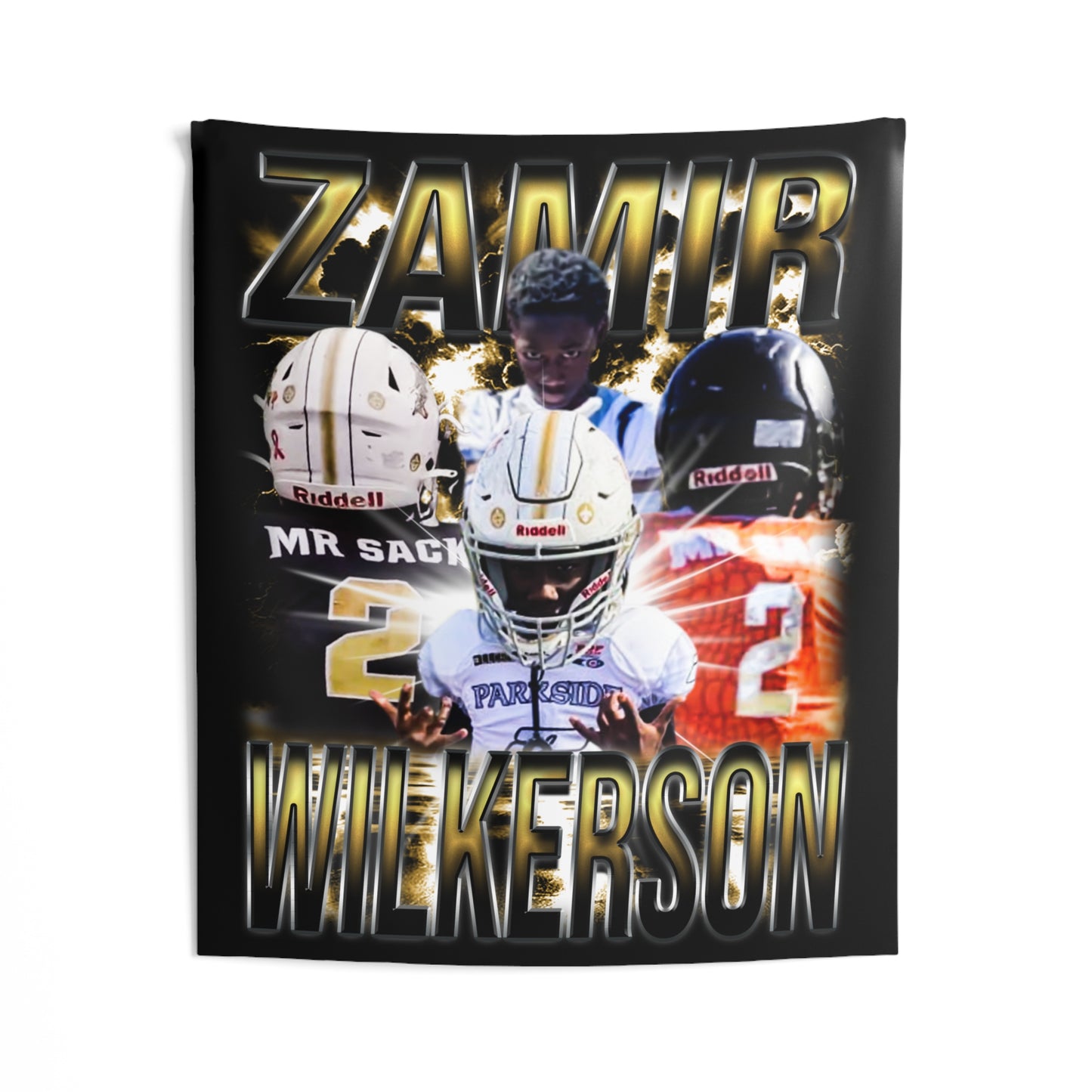 Zamir Wilkerson Tapestry 50” x 60”