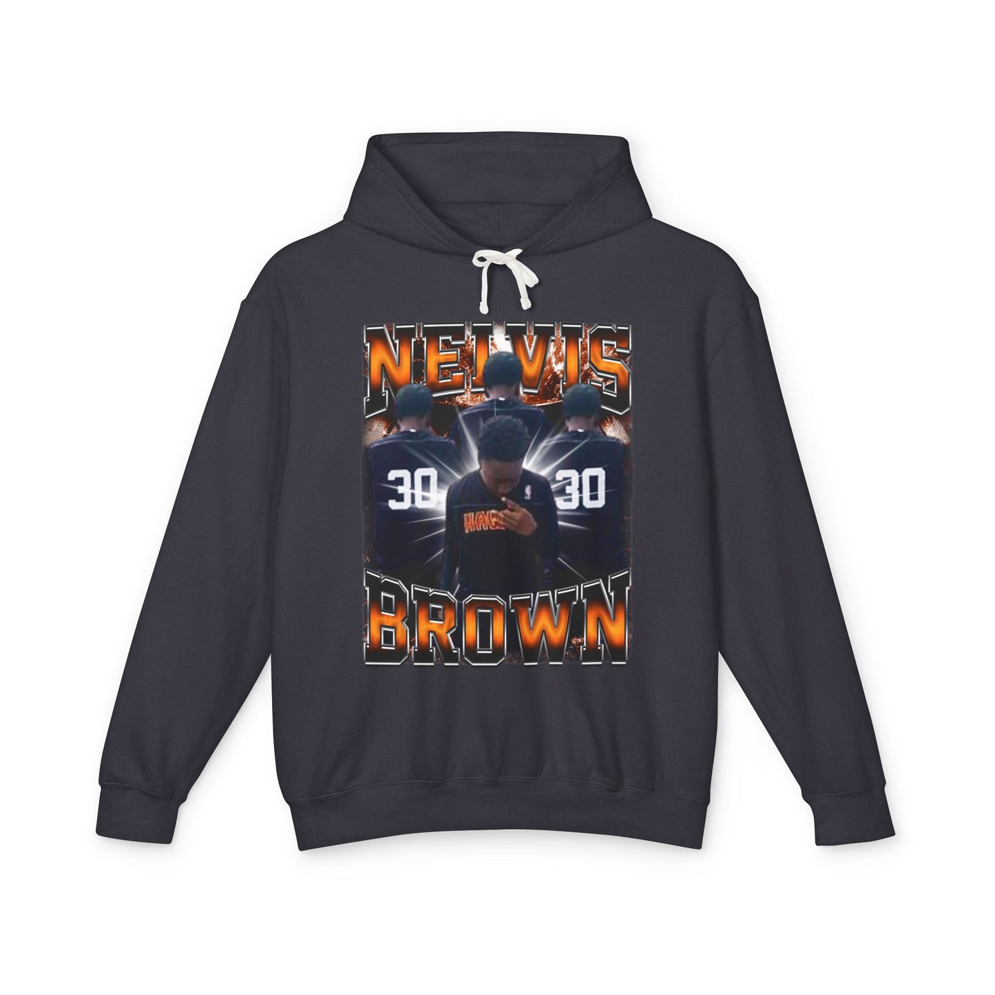Nelvis Brown Hoodie