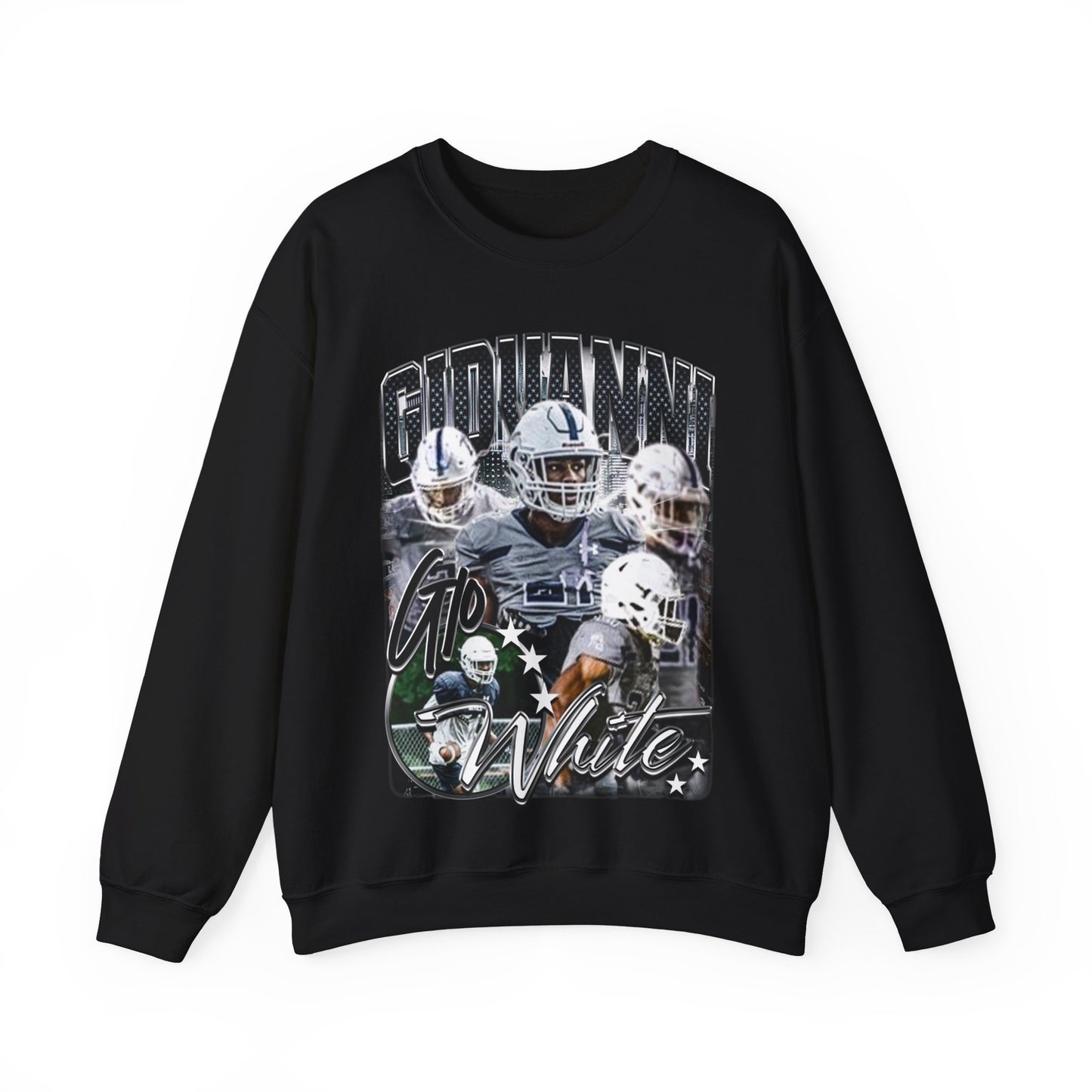 Giovanni White Crewneck Sweatshirt