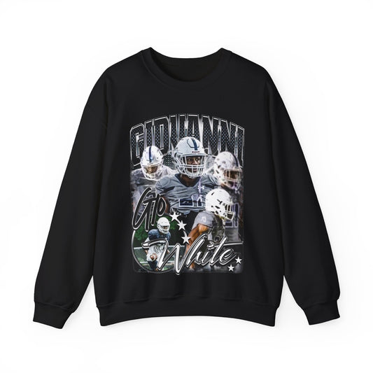 Giovanni White Crewneck Sweatshirt