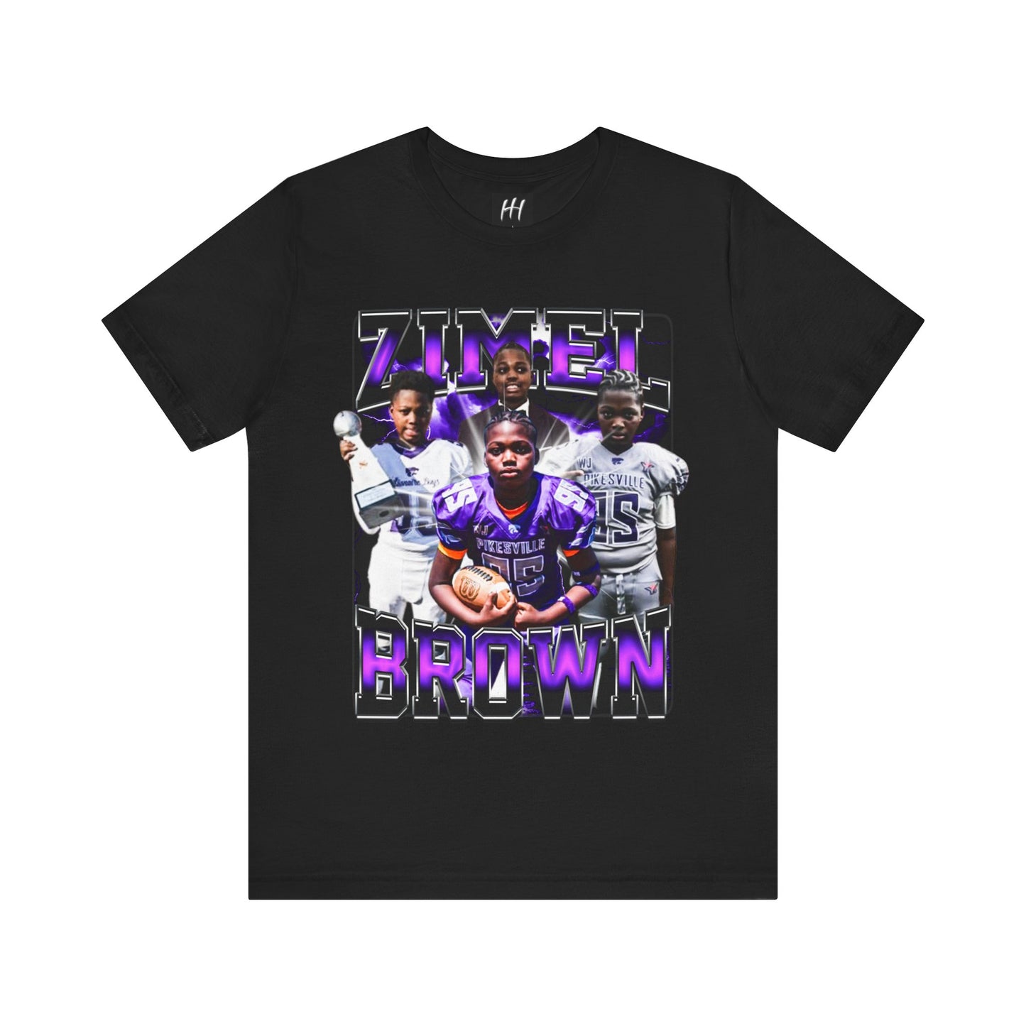 Zimel Brown Heavy Cotton Tee