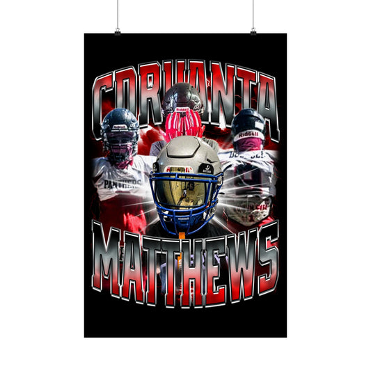 Corvanta Matthews Poster 24" x 36"