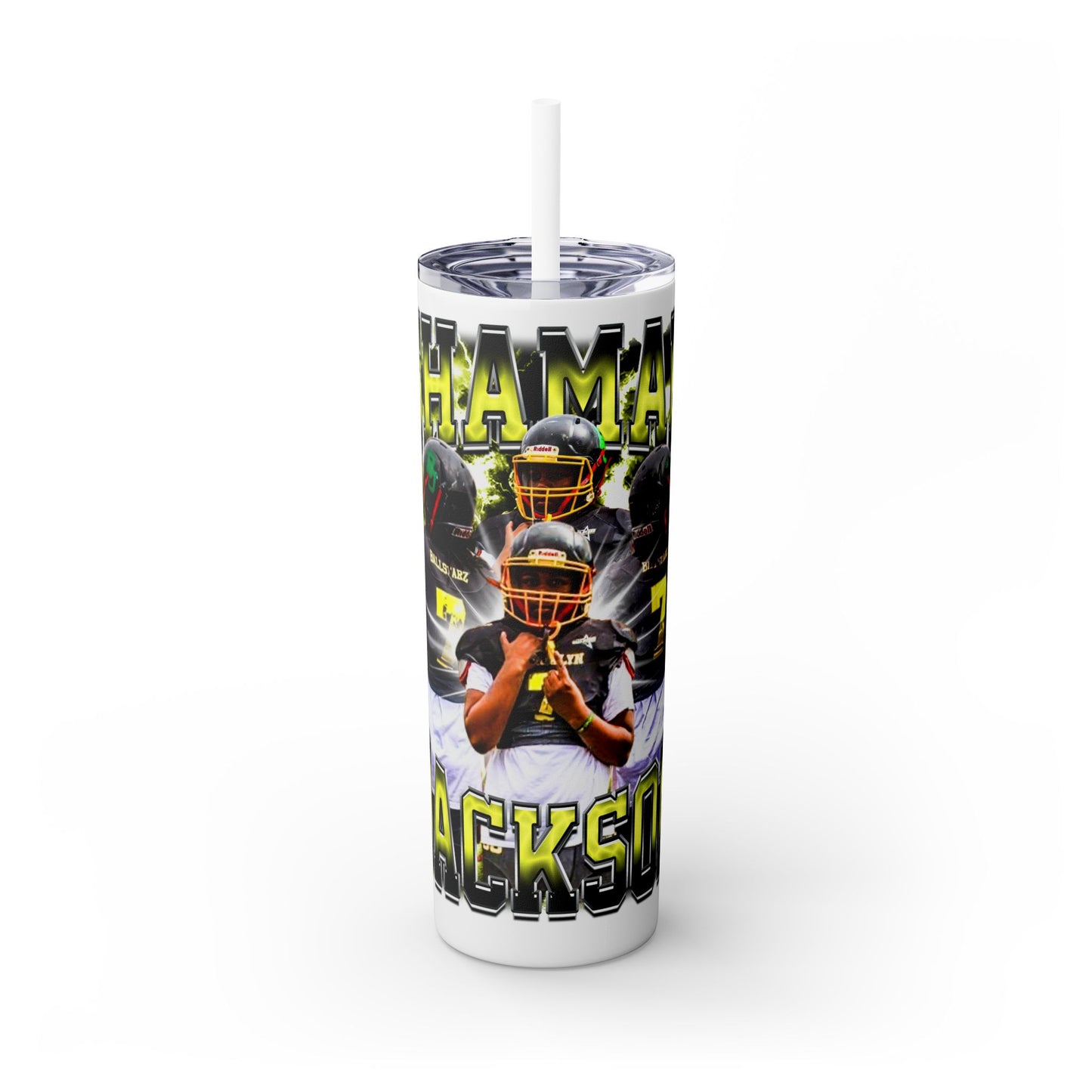 Shamar Jackson Stainless Steal Tumbler