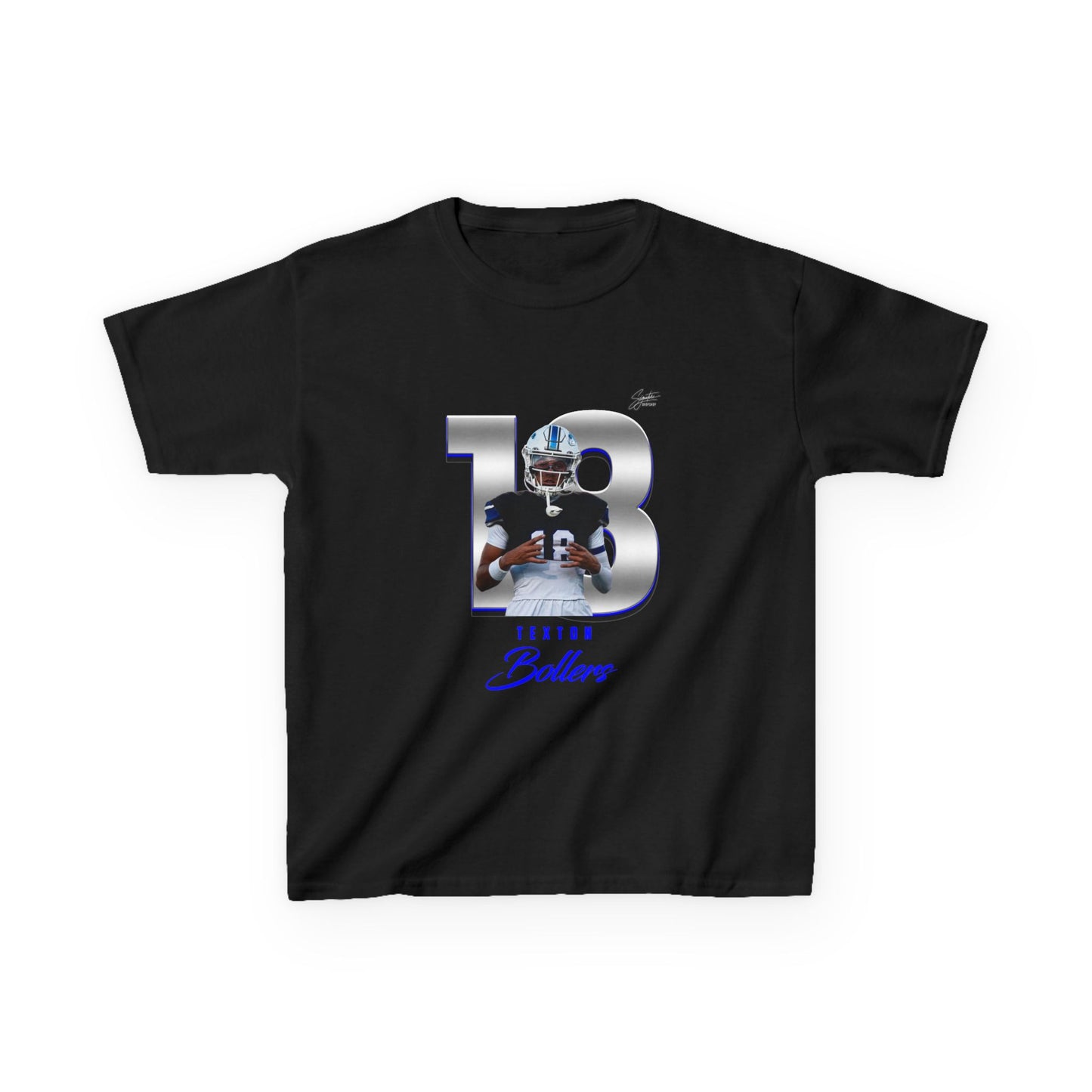 Texton Bollers Youth Heavy Cotton Tee