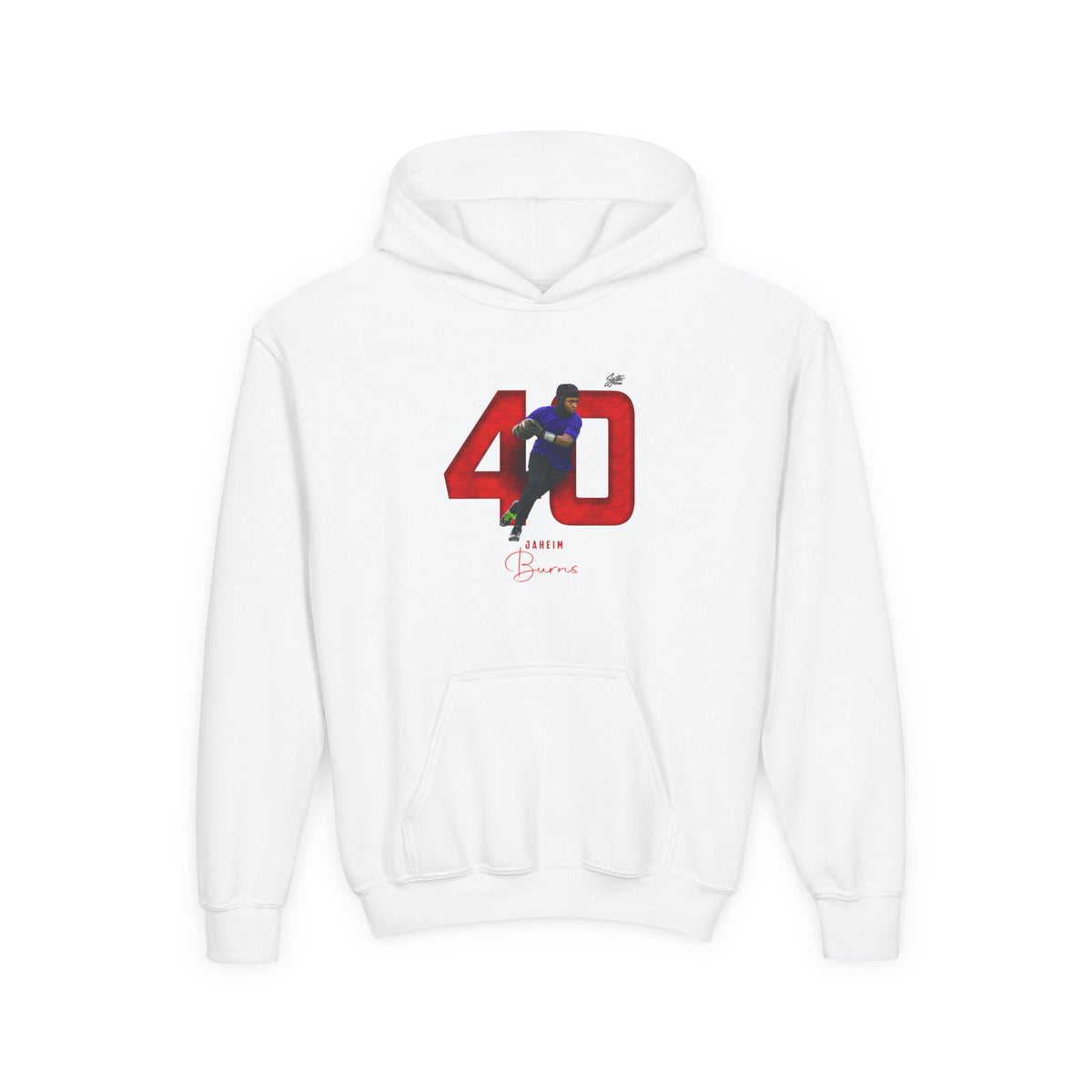 Jaheim Burns Youth Hoodie
