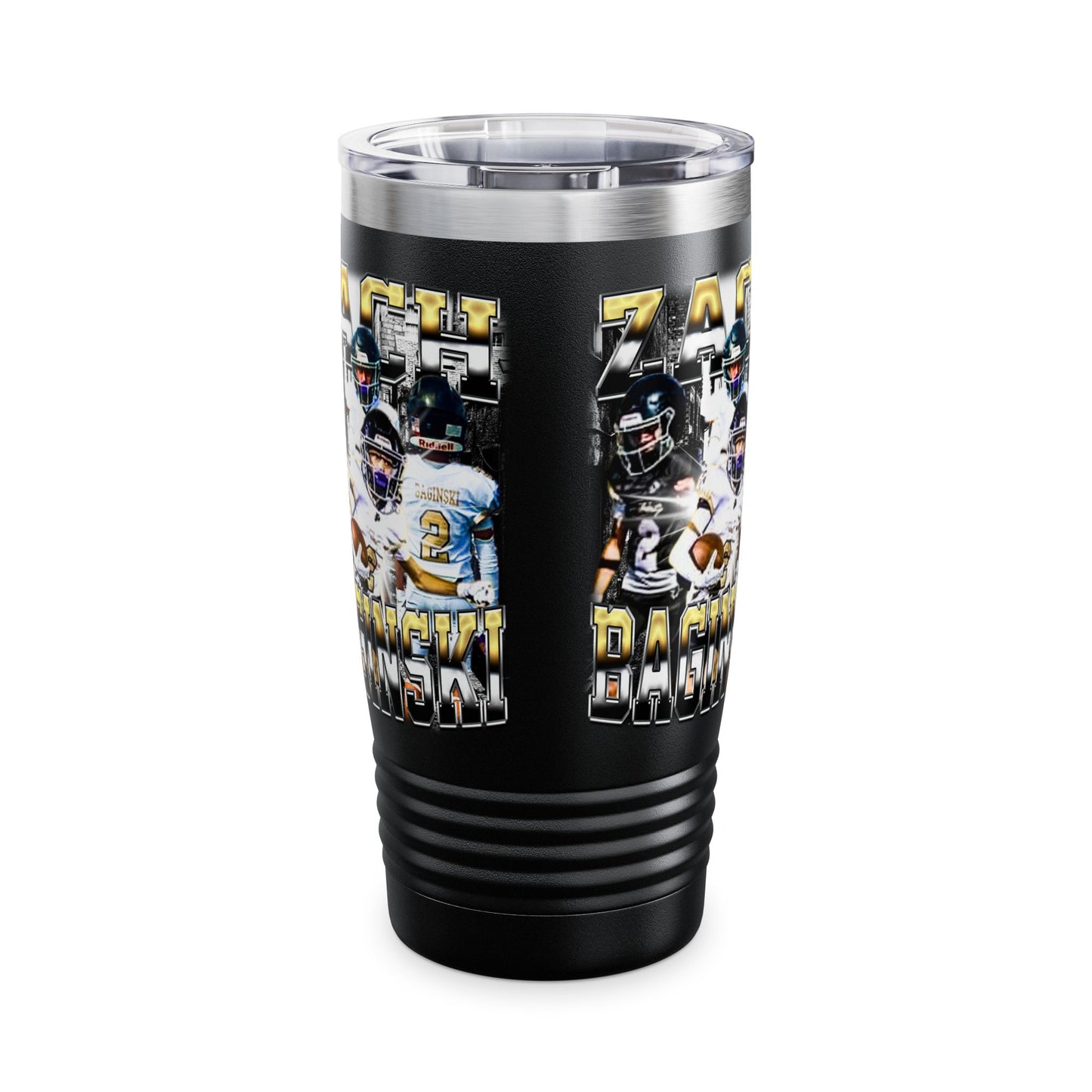 Zach Baginski Stainless Steal Tumbler